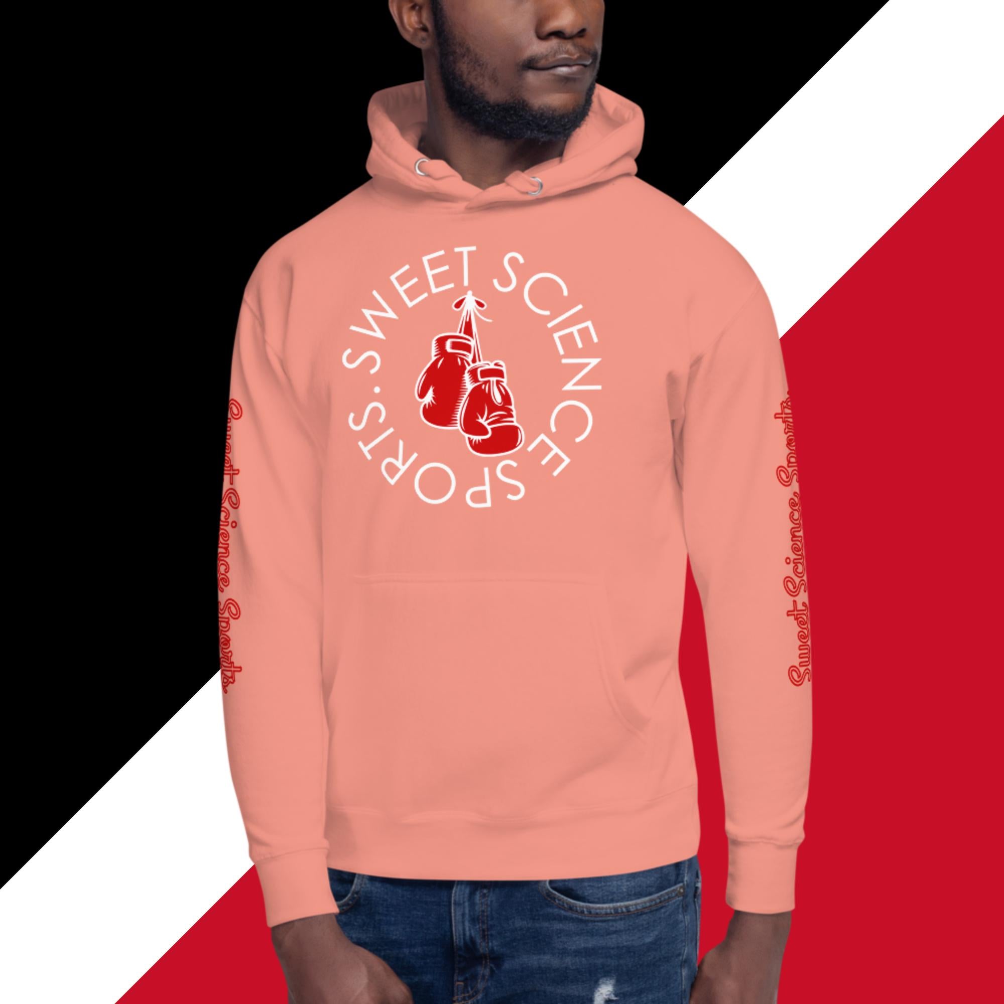 Sweet Science Sports New Jersey Pugilist  Hoodie