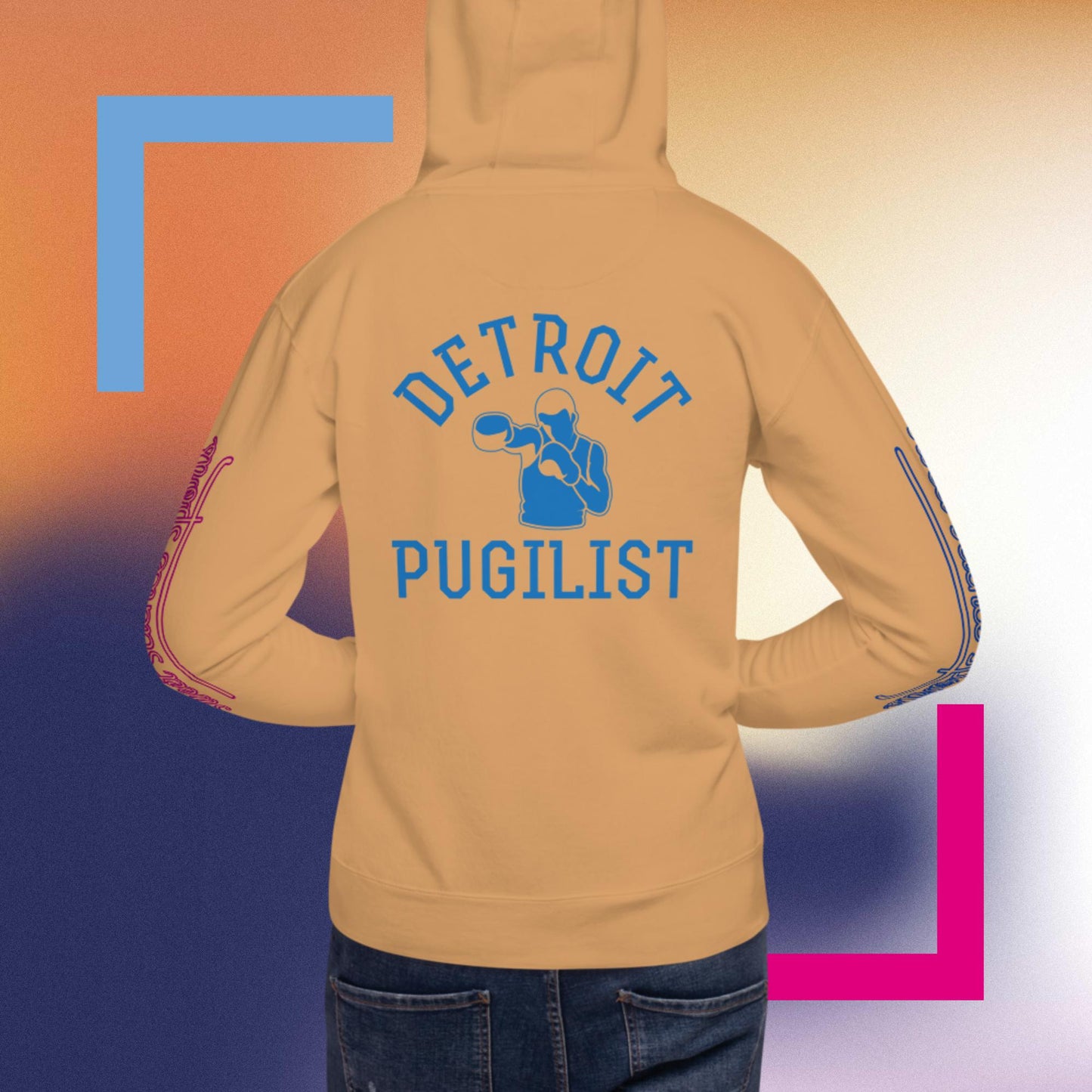 Sweet Science Sports Detroit Pugilist  Hoodie