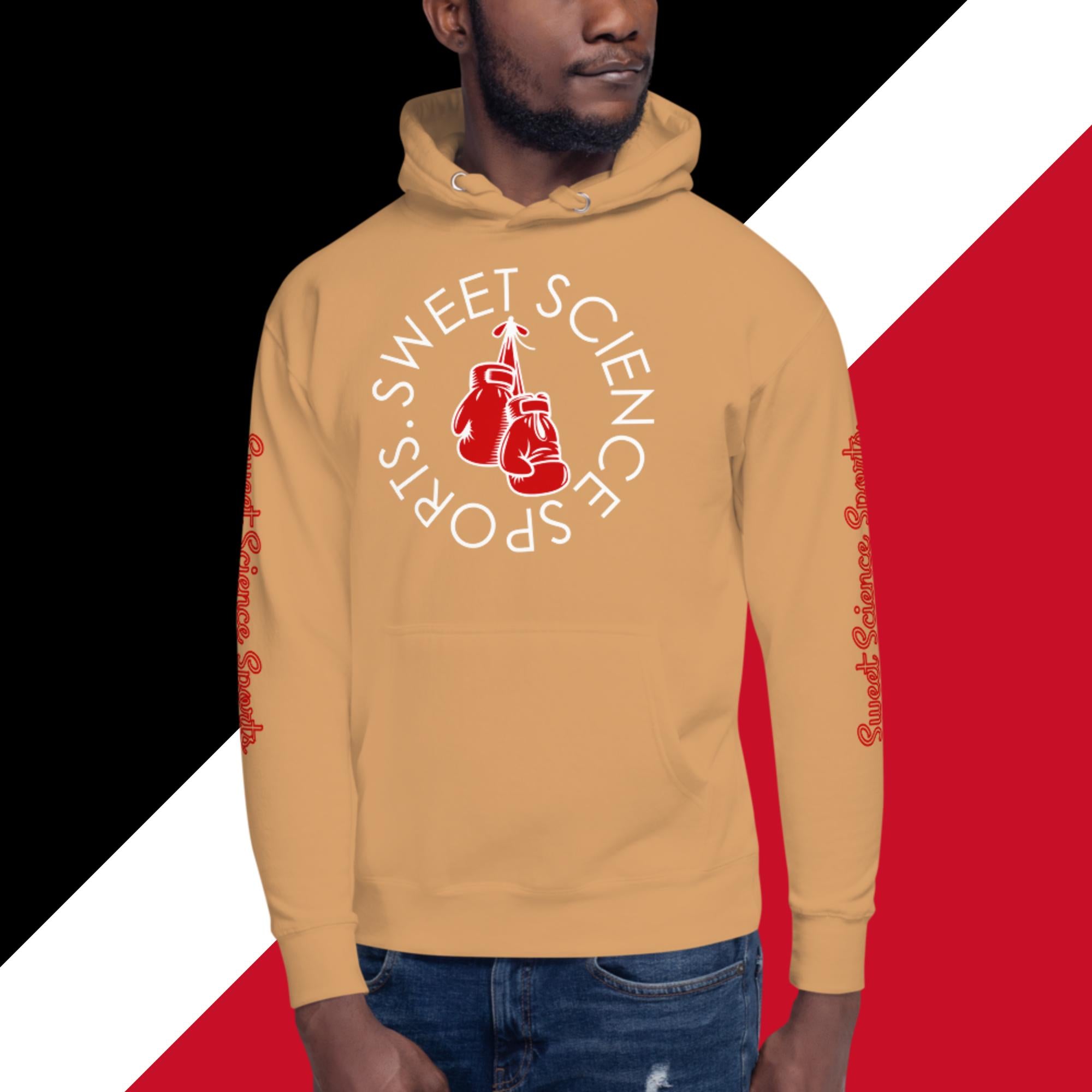 Sweet Science Sports New Jersey Pugilist  Hoodie