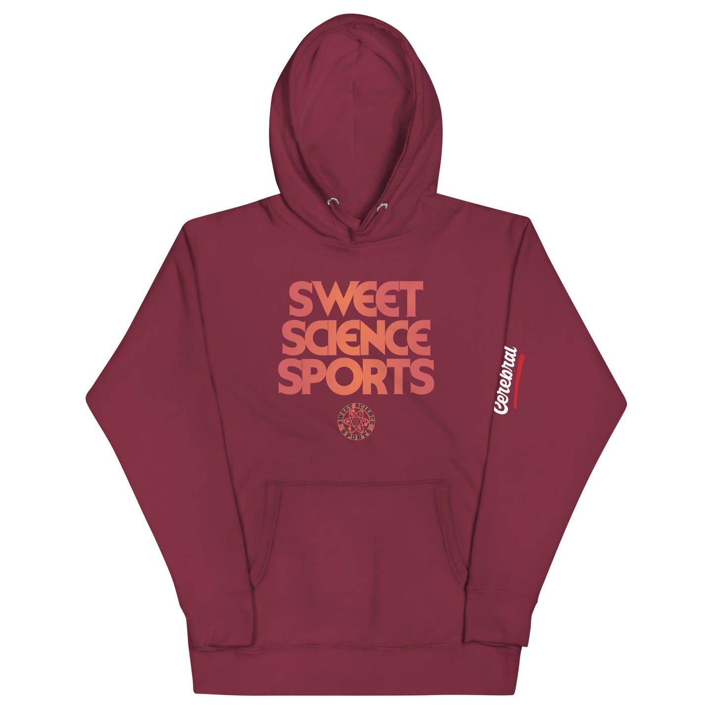 Sweet Science Sports Text  Hoodie