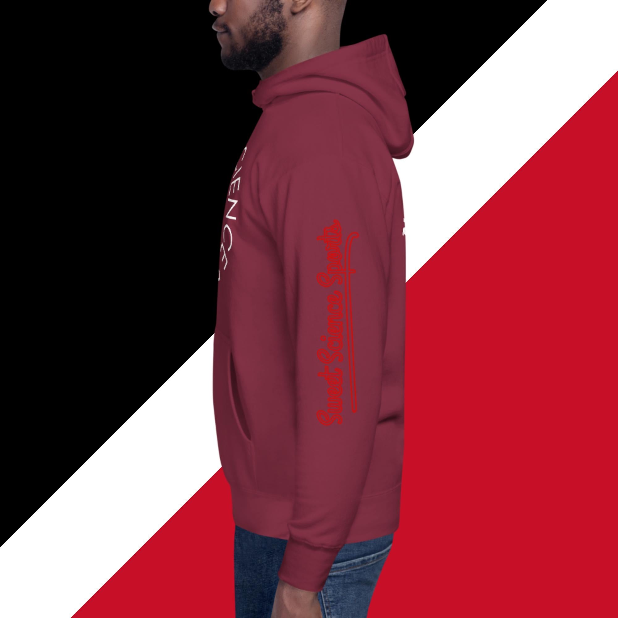 Sweet Science Sports New Jersey Pugilist  Hoodie