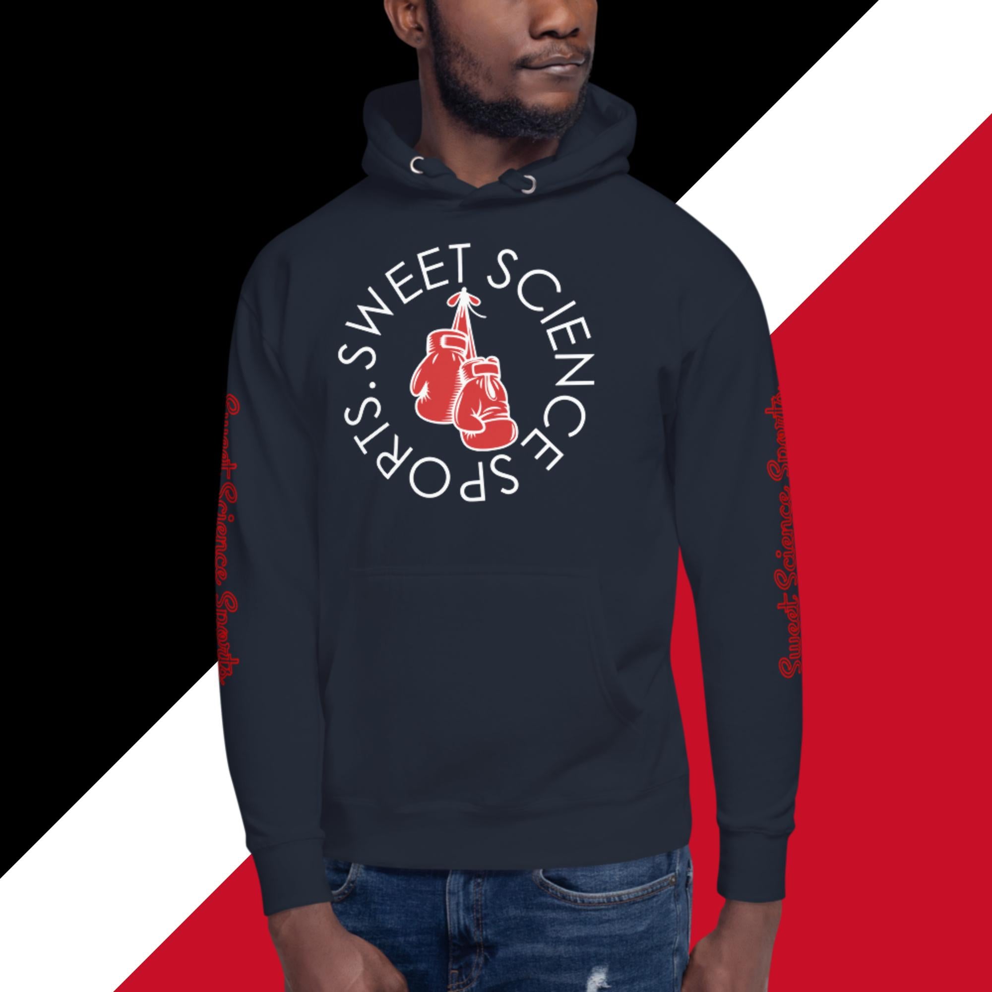 Sweet Science Sports New Jersey Pugilist  Hoodie