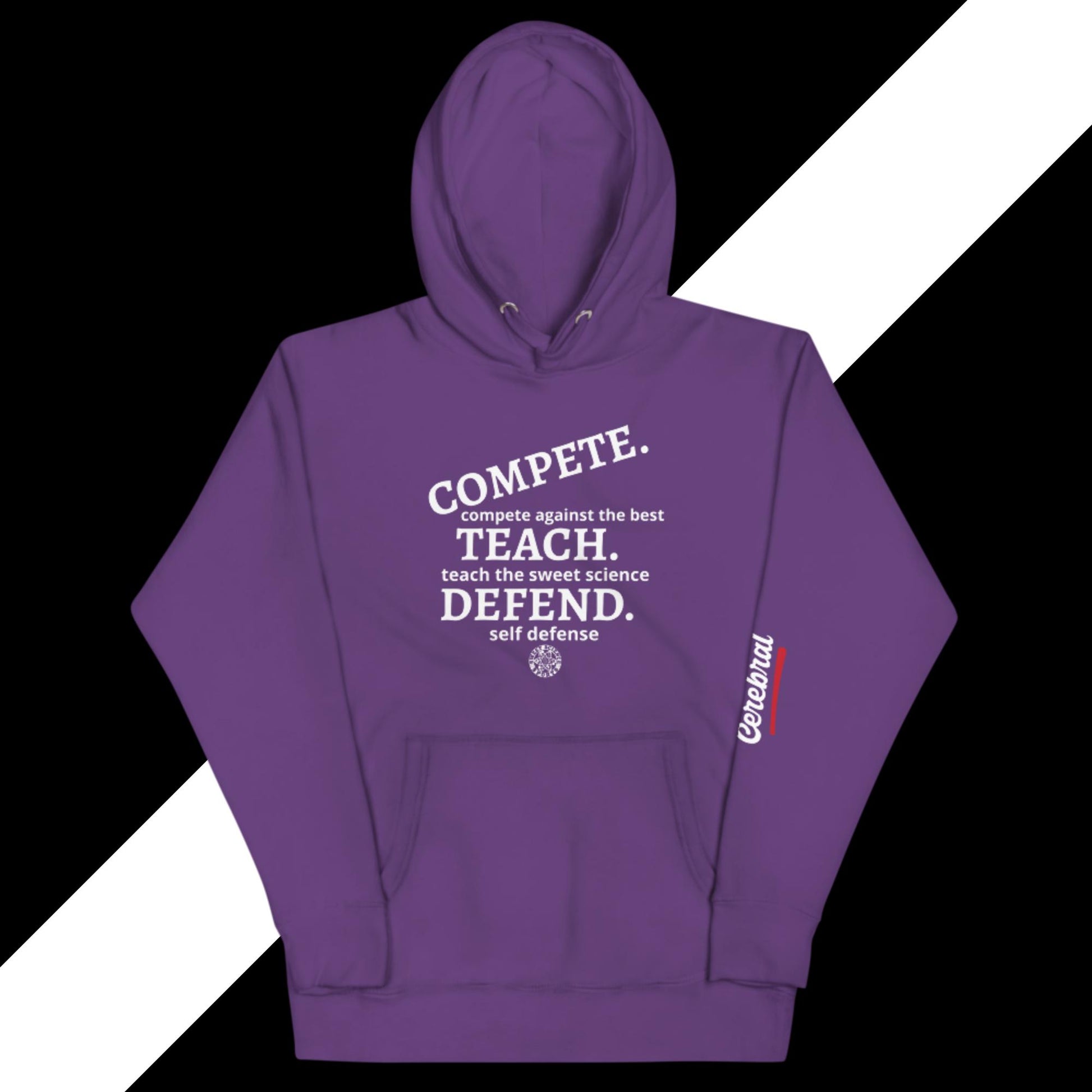 Sweet Science Sports COMPETE , TEACH .DEFEND  Hoodie