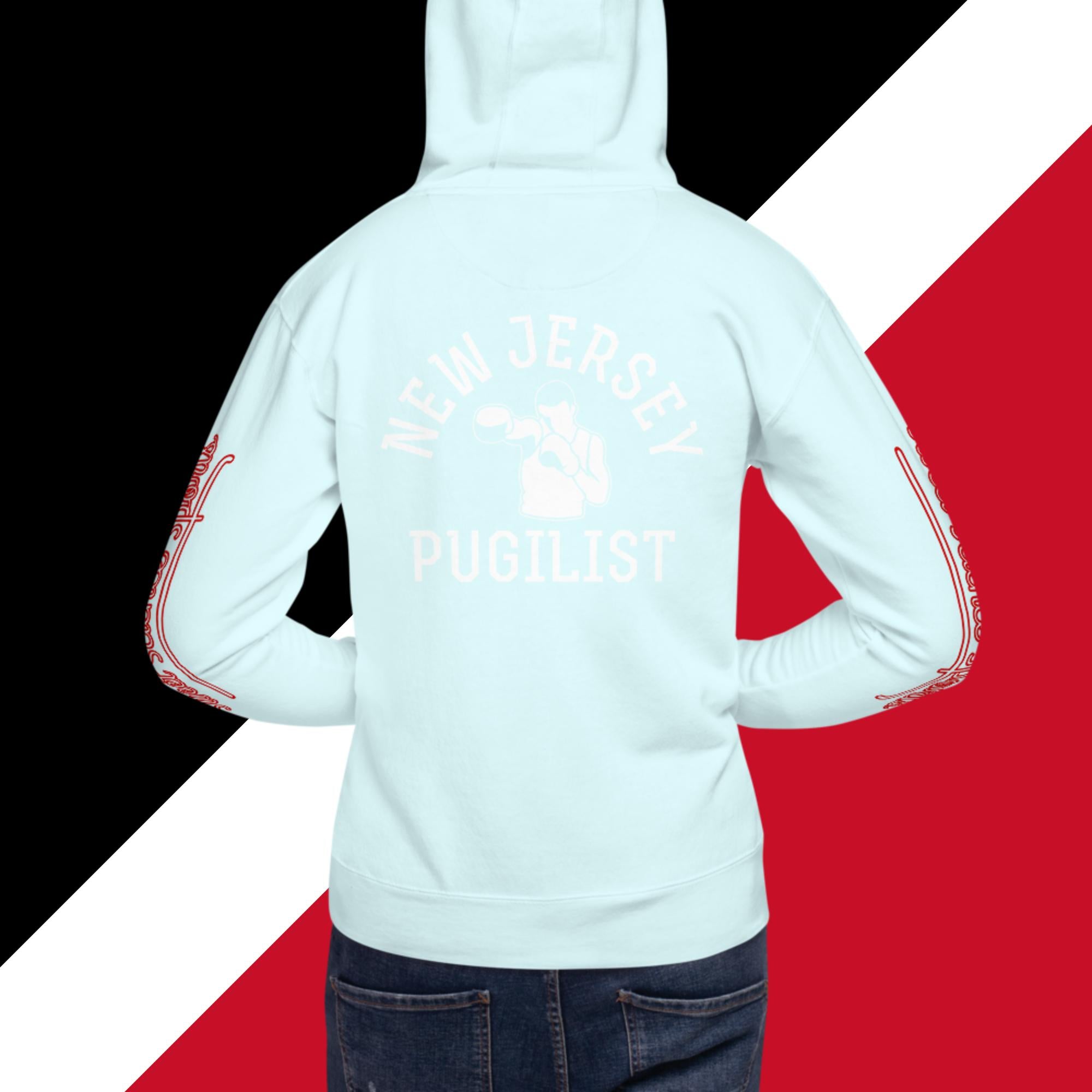 Sweet Science Sports New Jersey Pugilist  Hoodie