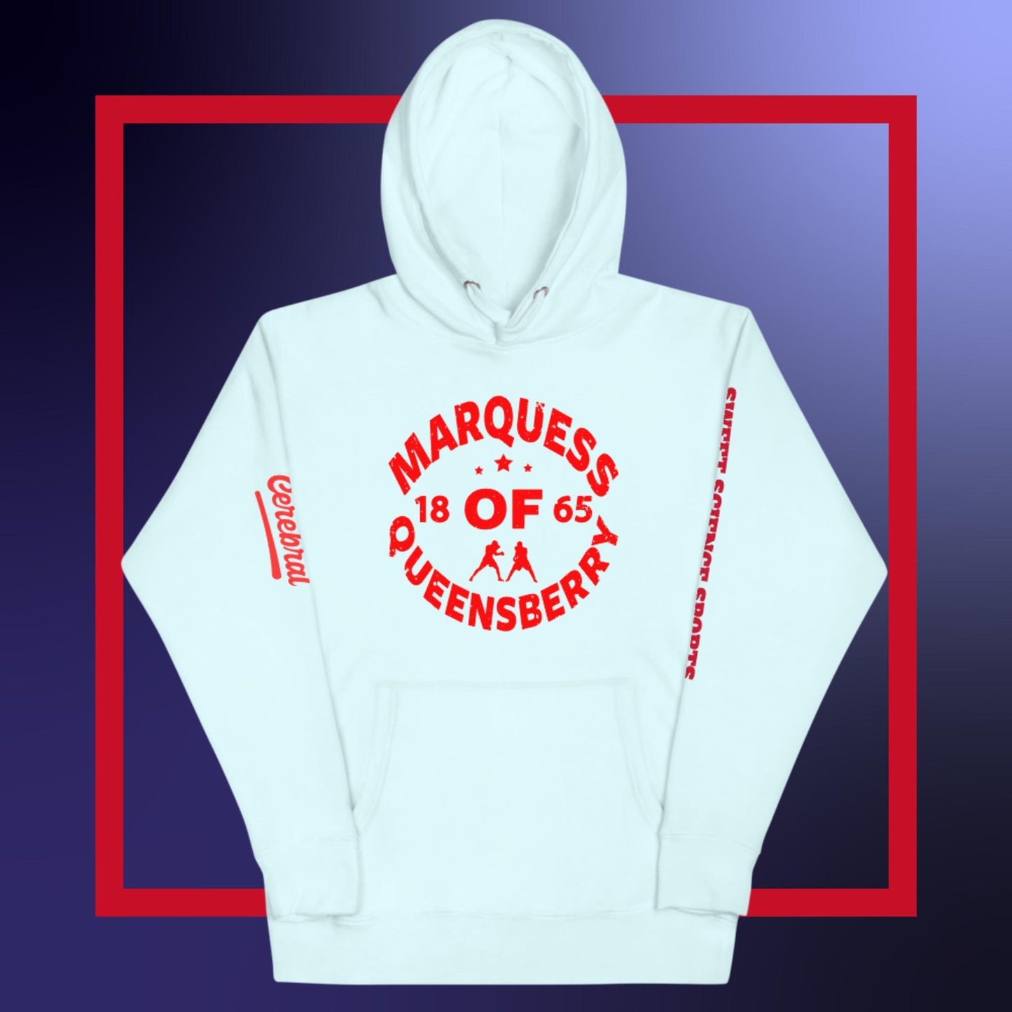 Sweet Science Sports Marquess Of Queensberry  Hoodie