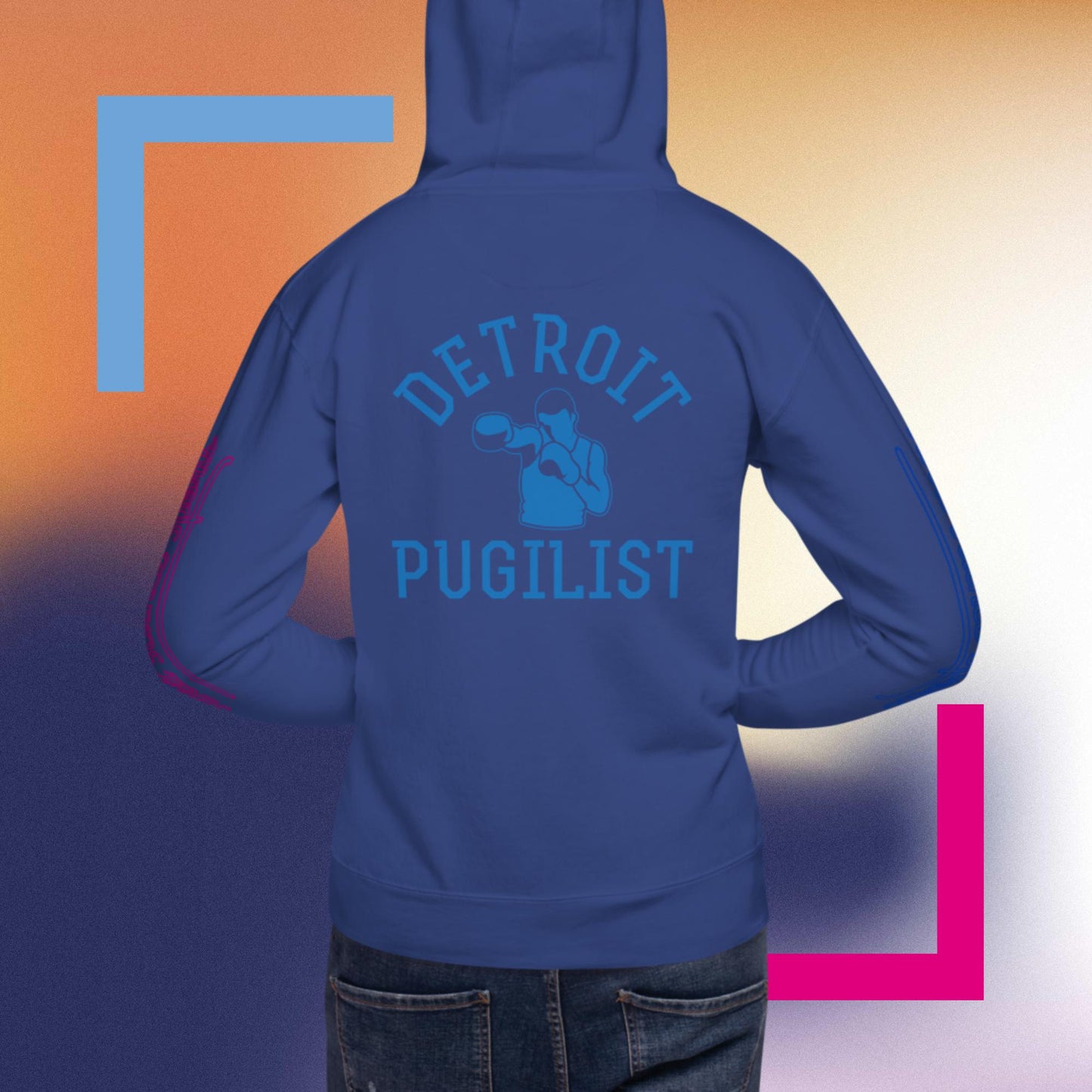 Sweet Science Sports Detroit Pugilist  Hoodie