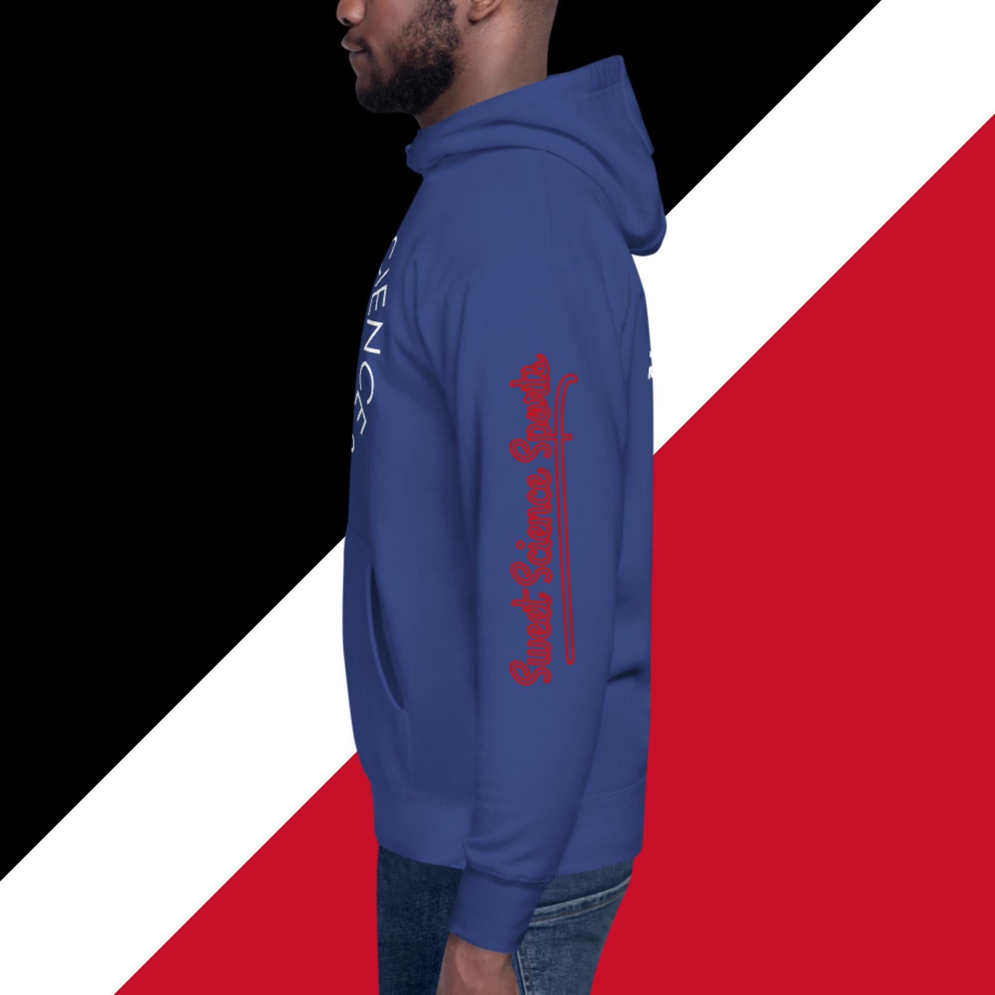 Sweet Science Sports New Jersey Pugilist  Hoodie