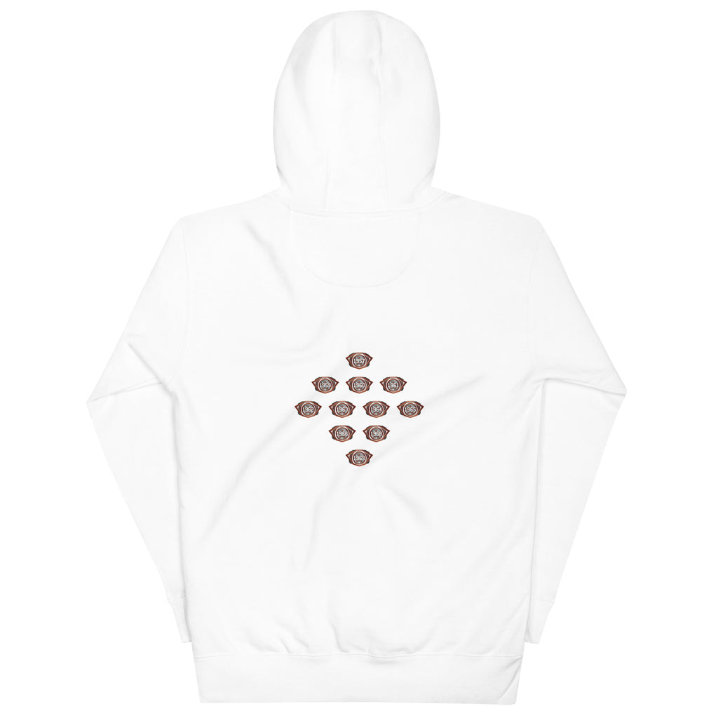 Sweet Science Sports Bill Russell More Rings Than Fingers  Hoodie