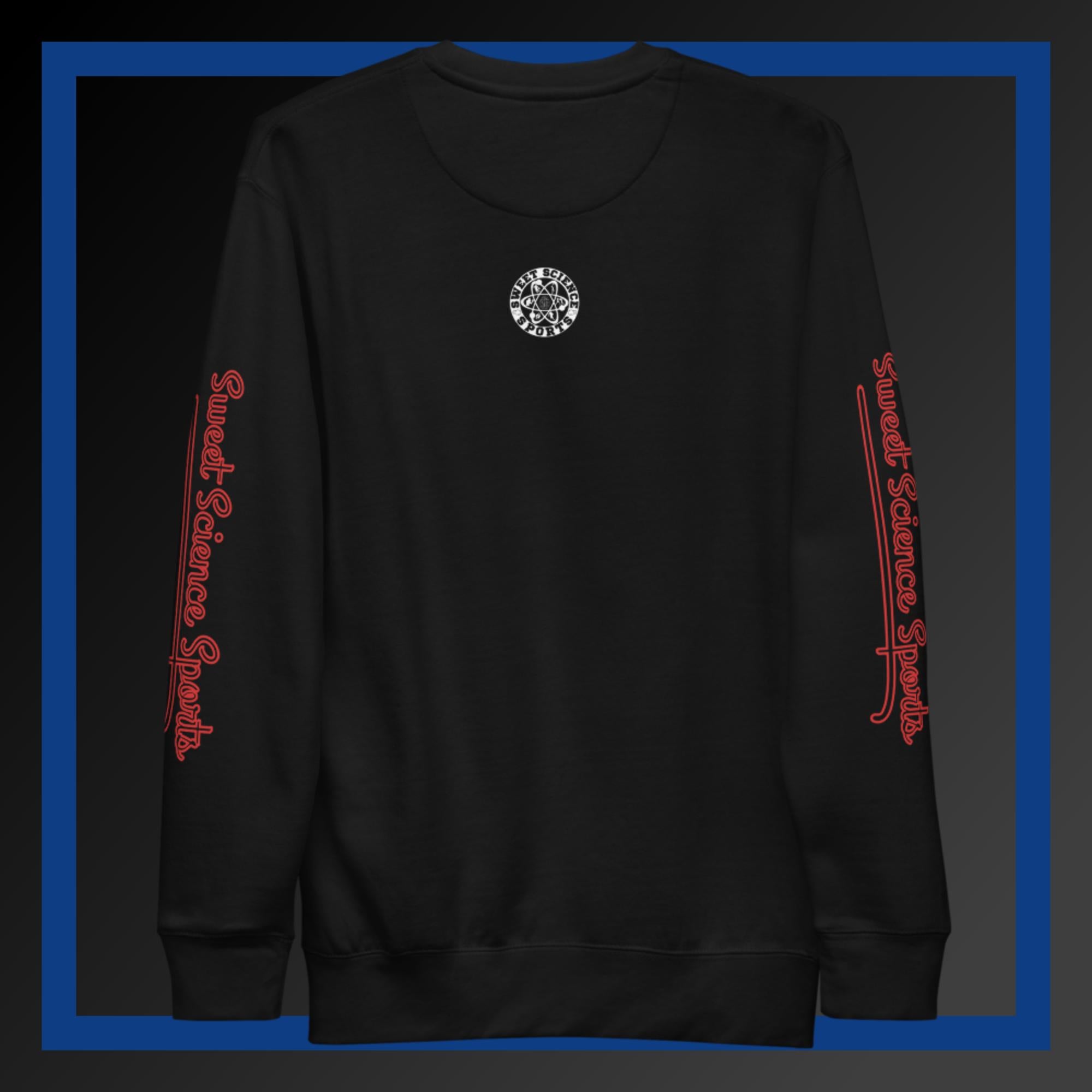 Sweet Science Sports Boxing Logo Premium Sweatshirt