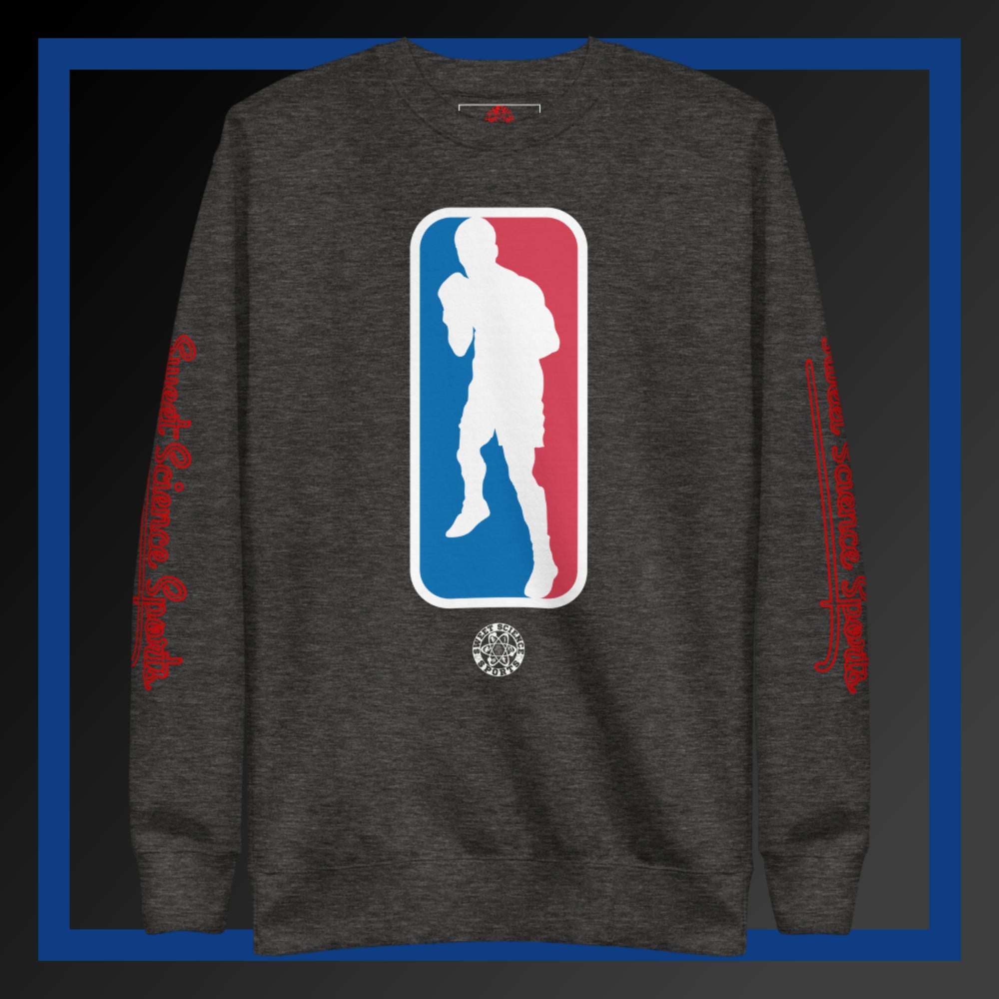 Sweet Science Sports Boxing Logo Premium Sweatshirt