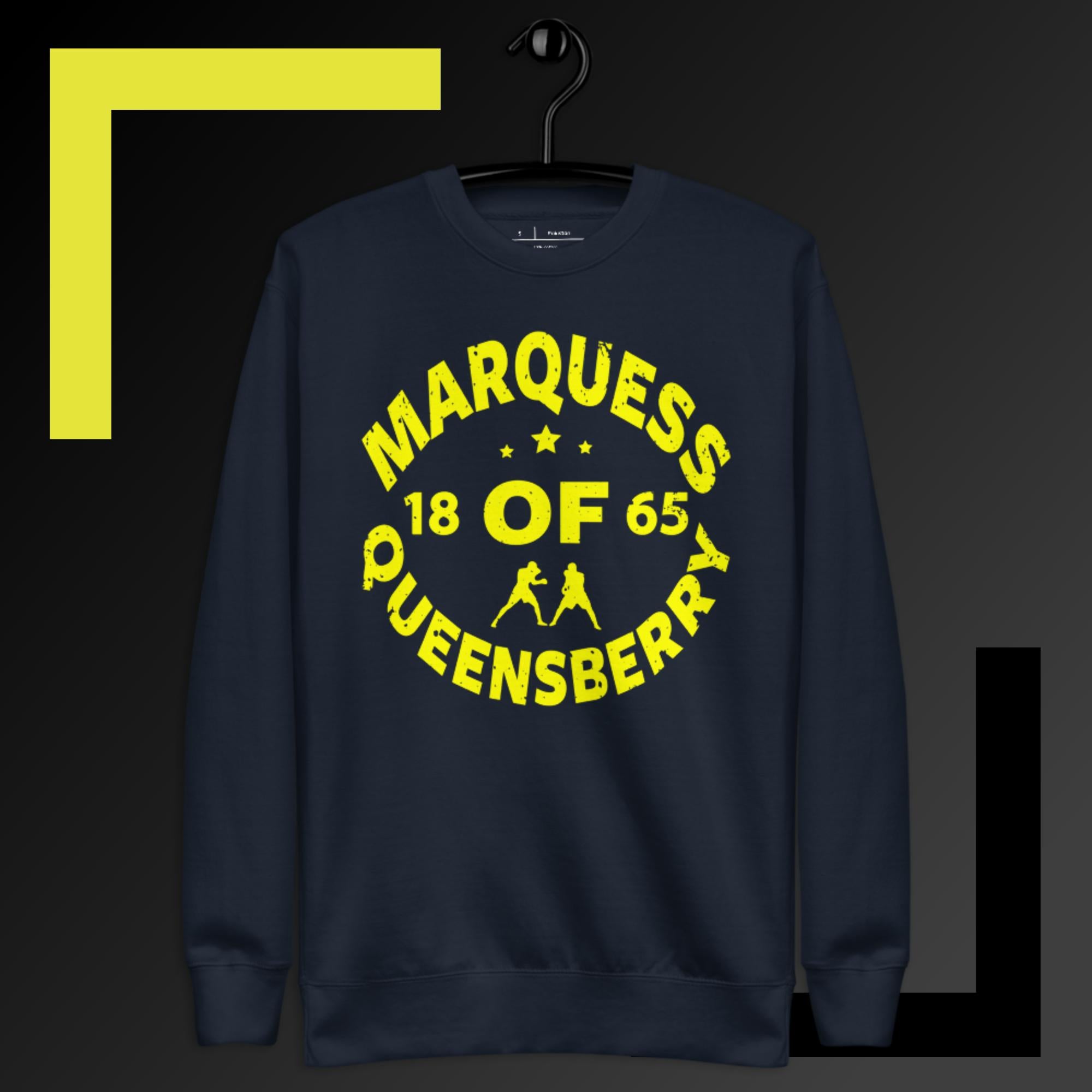 Sweet Science Sports Marquess Of Queensberry  Premium Sweatshirt