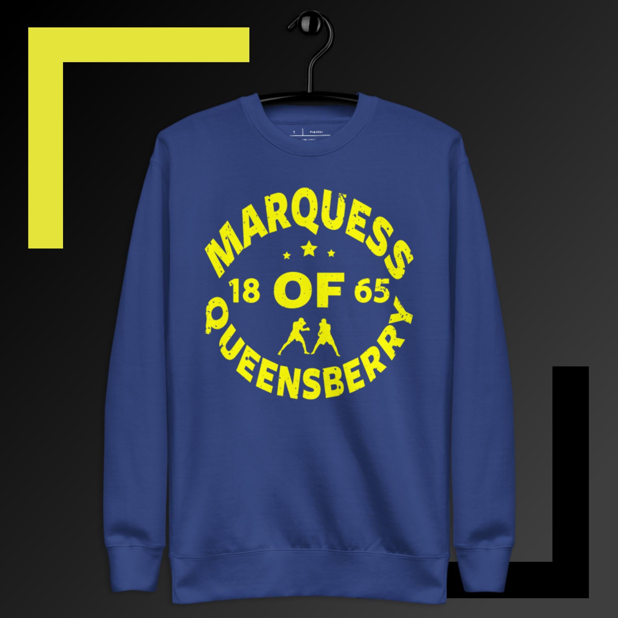 Sweet Science Sports Marquess Of Queensberry  Premium Sweatshirt