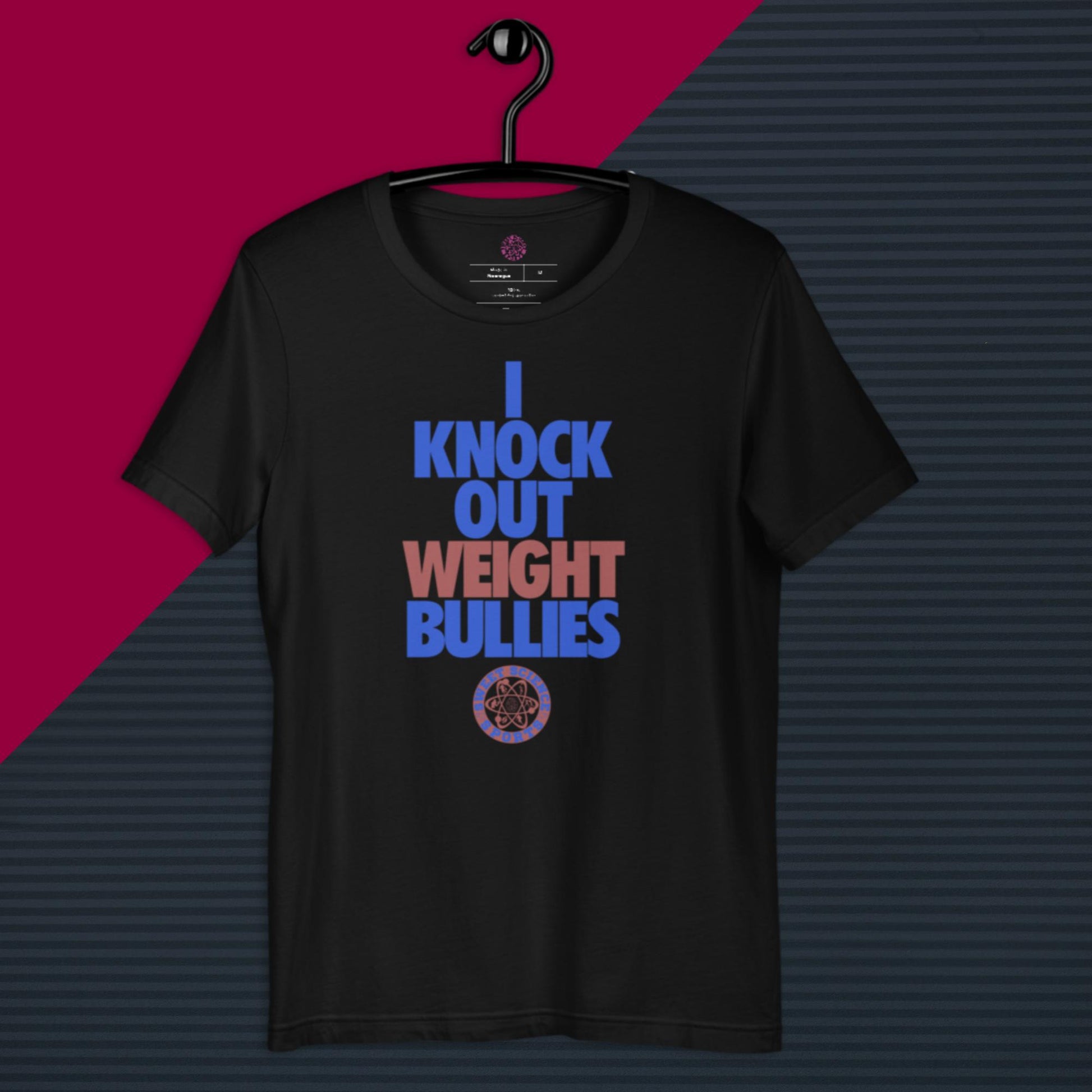 Sweet Science Sports I Knock Out Weight Bullies  t-shirt