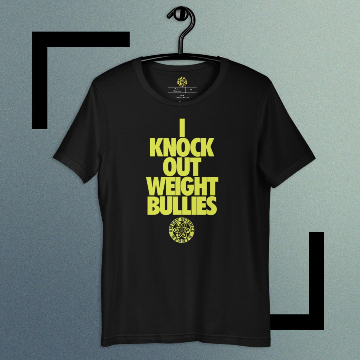 Sweet Science Sports I Knock Out Weight Bullies  t-shirt