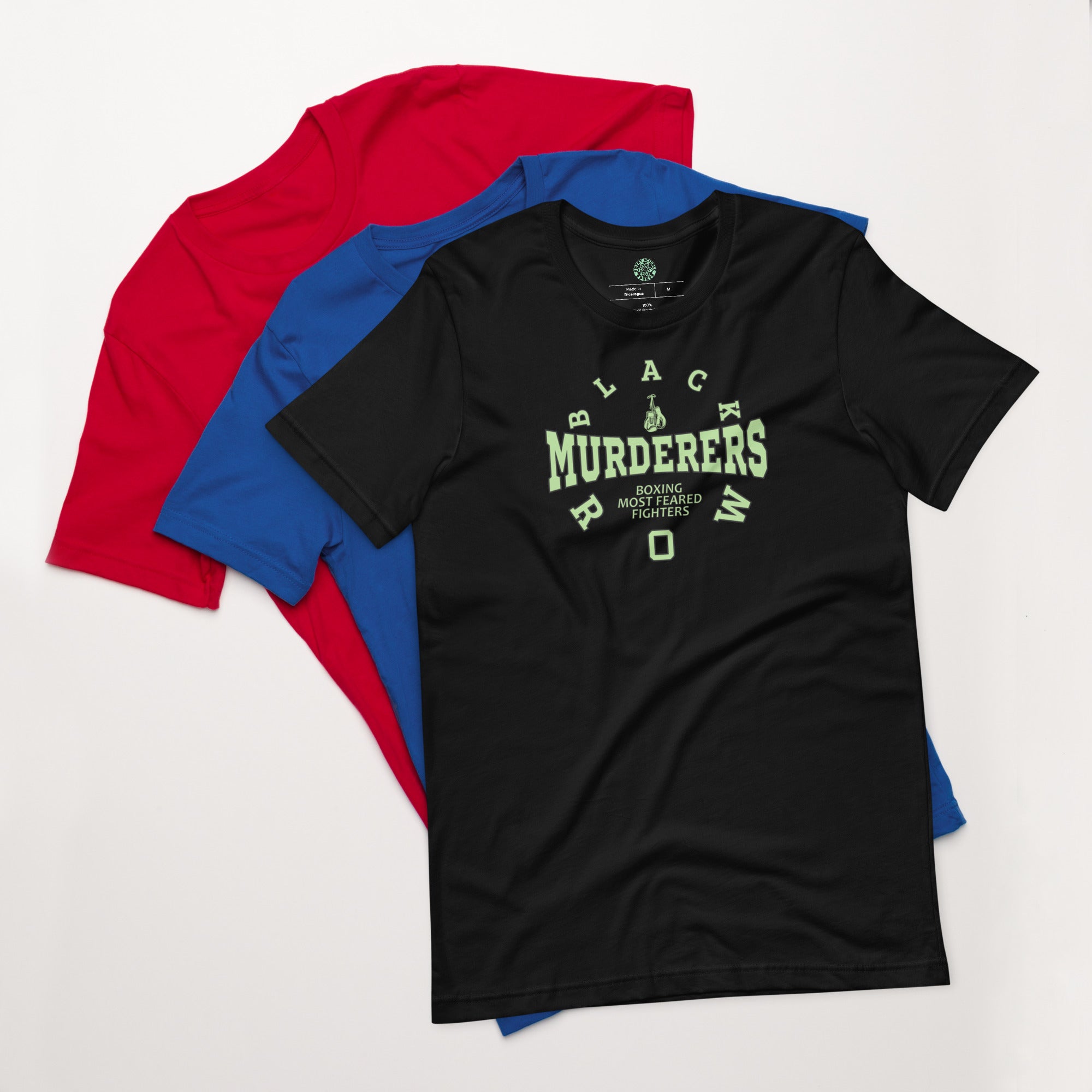 Sweet Science Sports Black Murderers Row  t-shirt