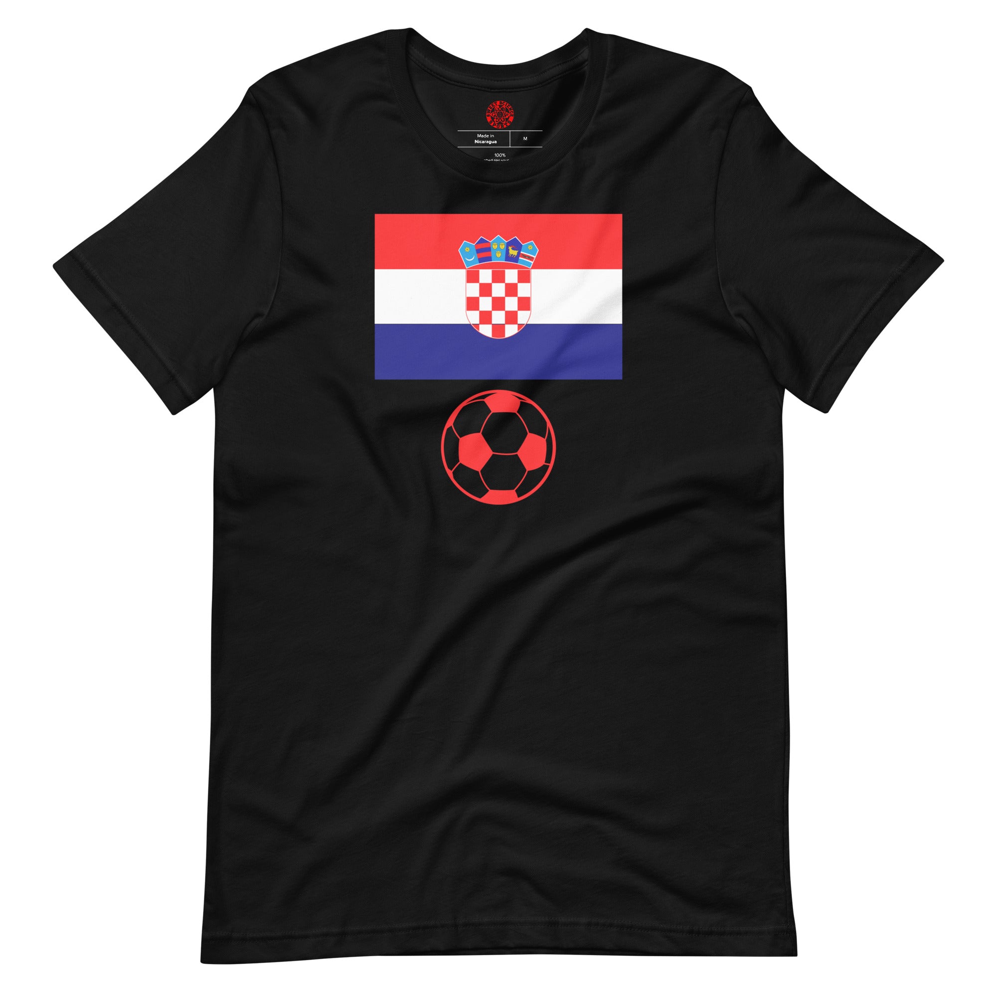 Sweet Science Sports Croatia Futbol  t-shirt