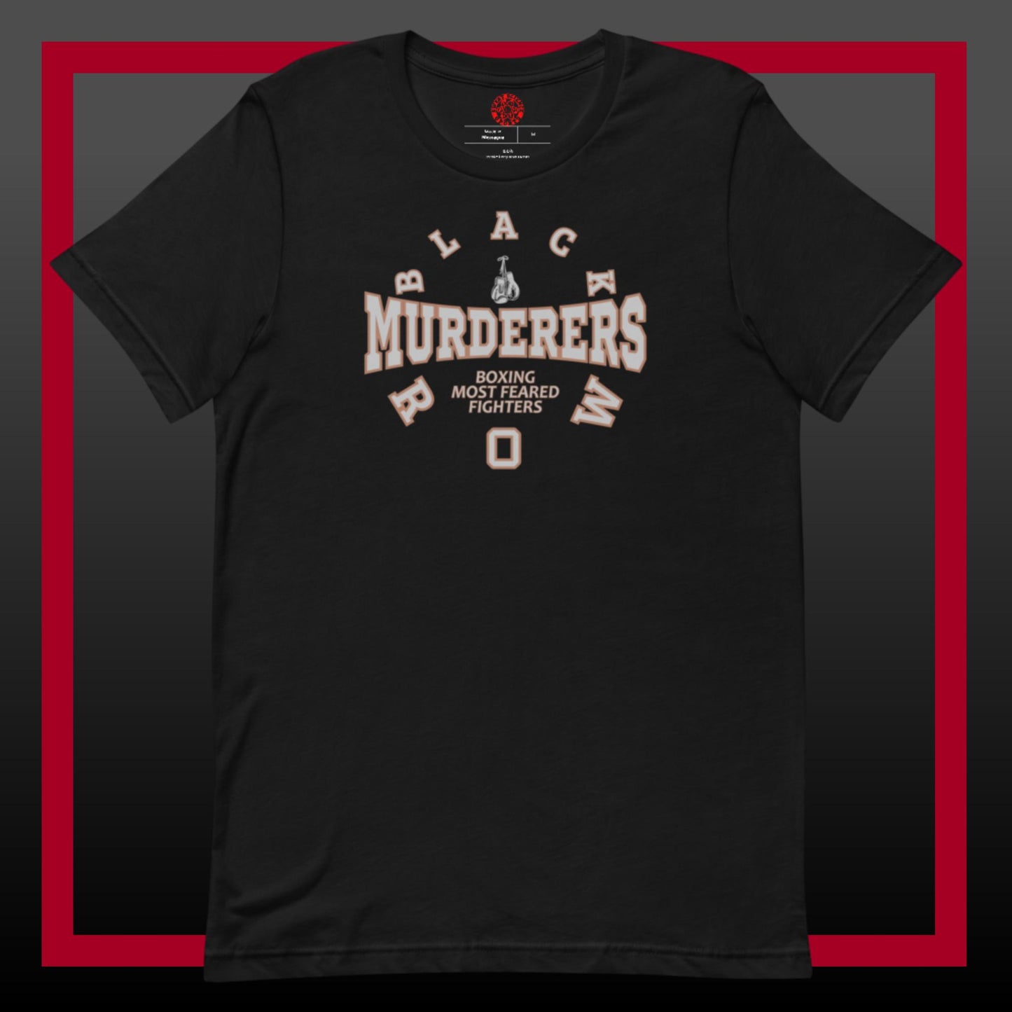 Sweet Science Sports Black Murderers Row  t-shirt