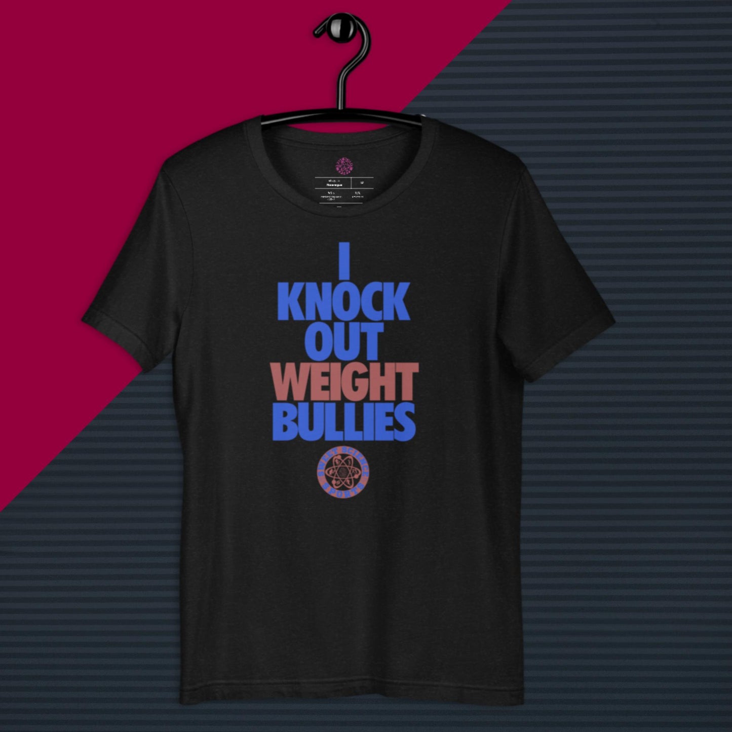 Sweet Science Sports I Knock Out Weight Bullies  t-shirt