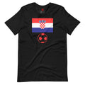 Sweet Science Sports Croatia Futbol  t-shirt