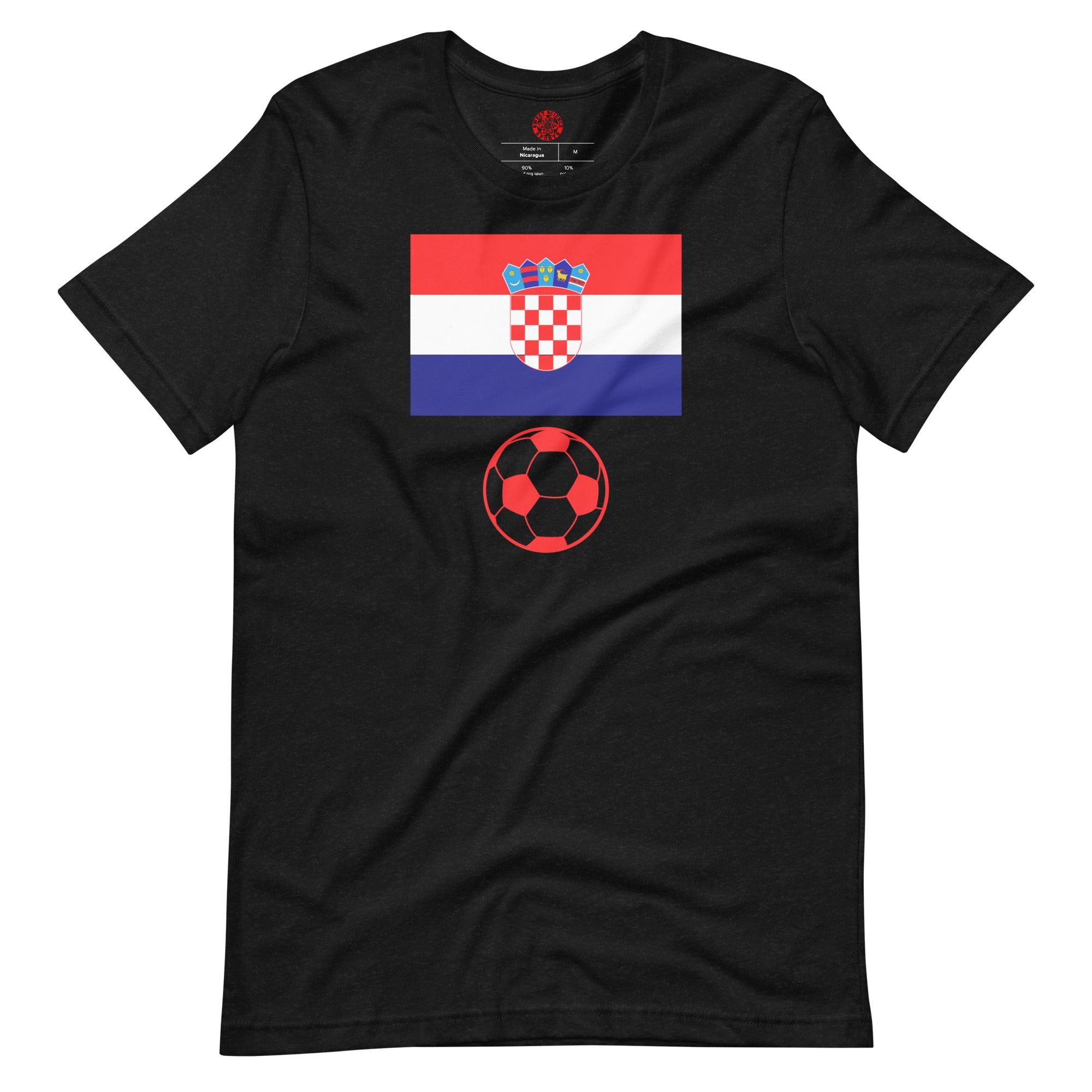 Sweet Science Sports Croatia Futbol  t-shirt