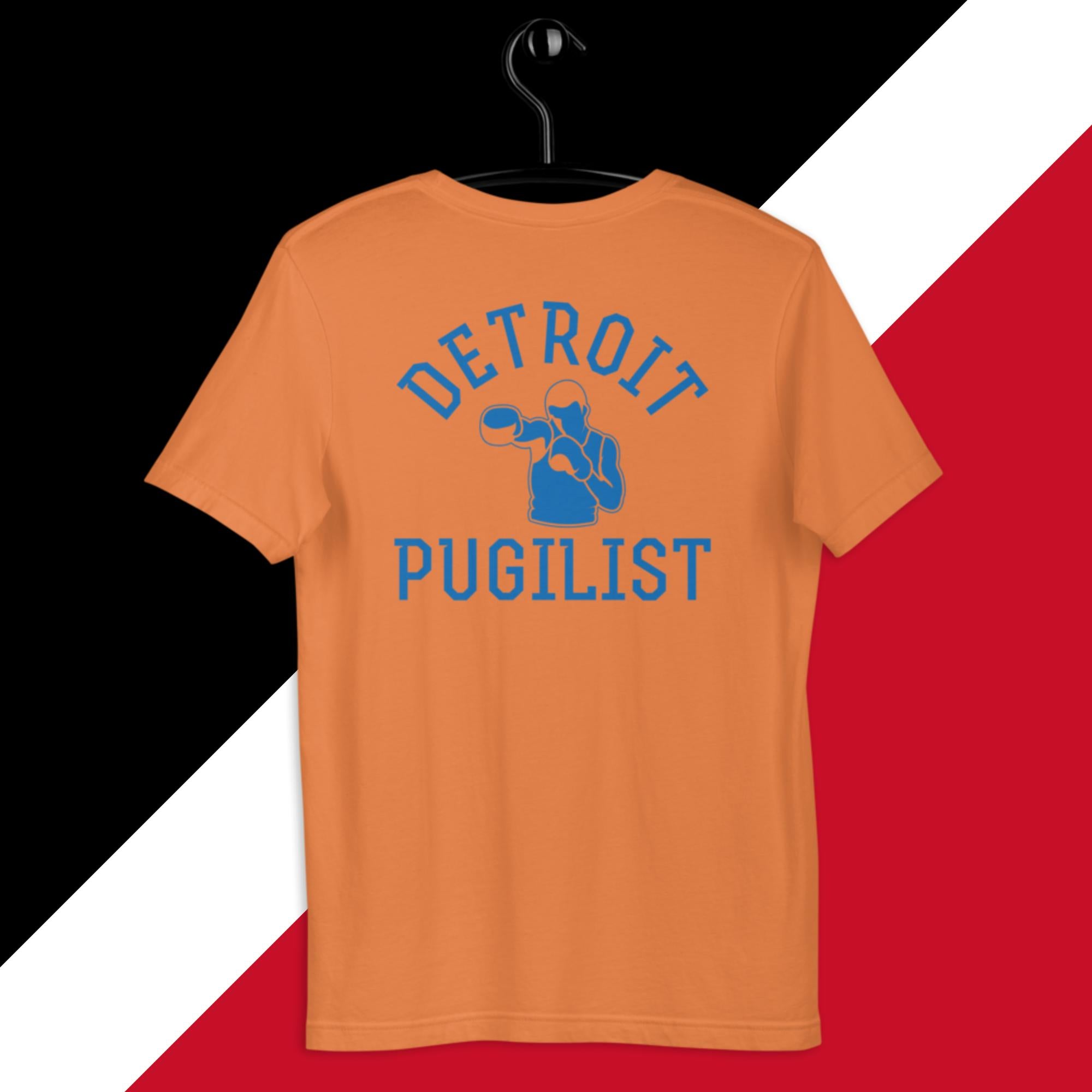 Sweet Science Sports Detroit Pugilist  t-shirt