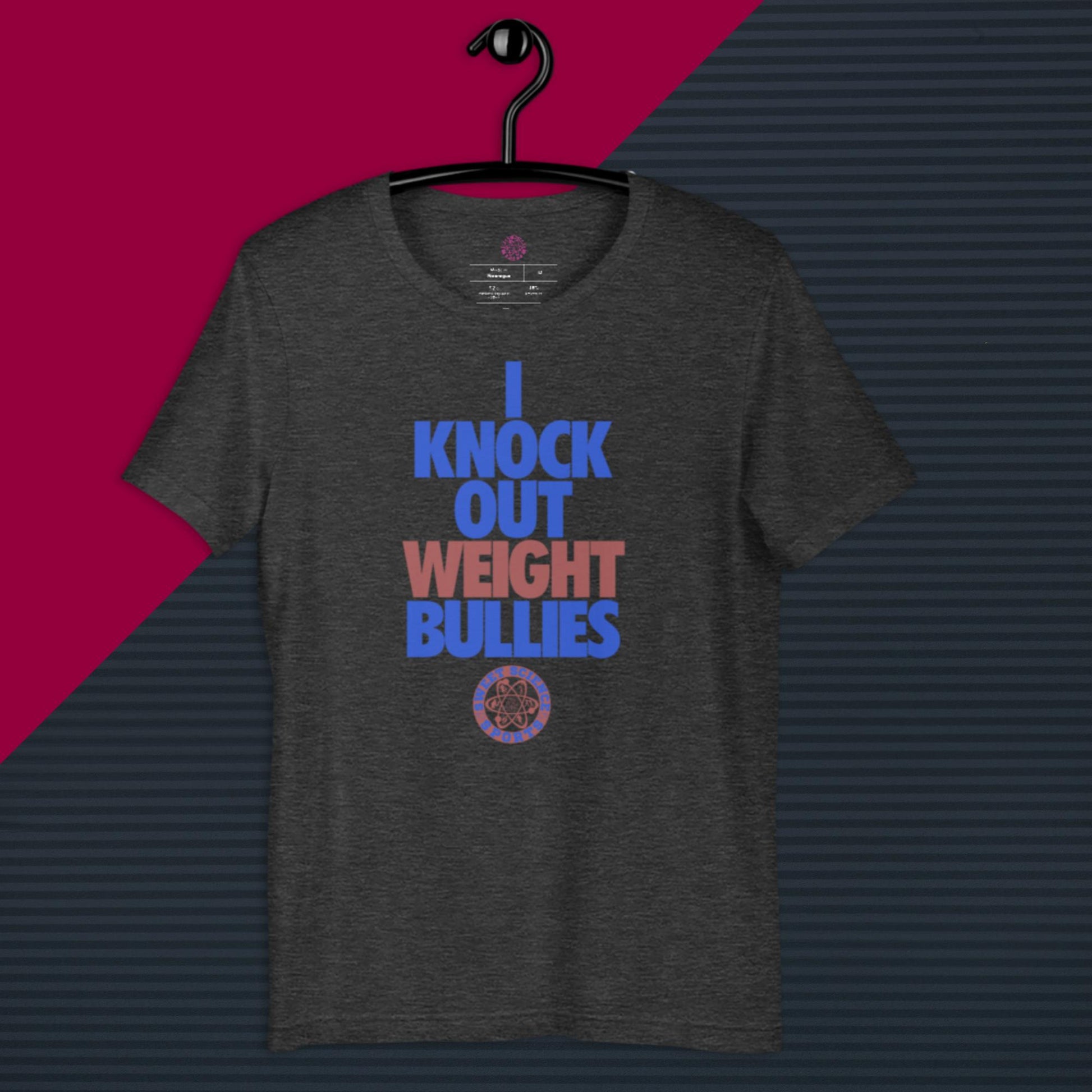 Sweet Science Sports I Knock Out Weight Bullies  t-shirt