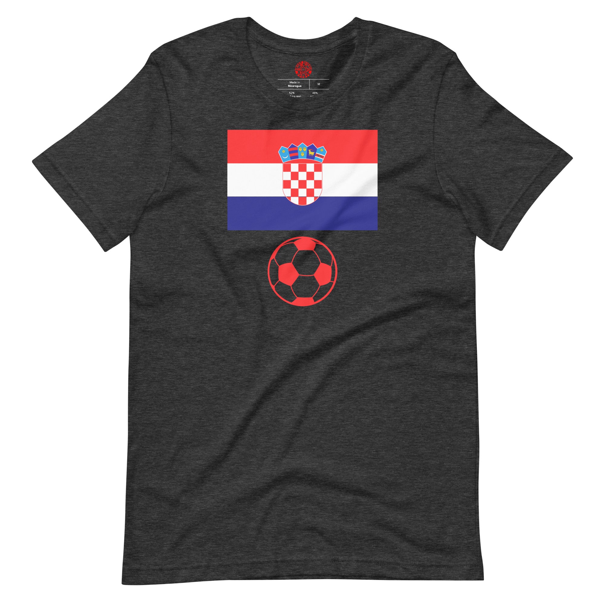 Sweet Science Sports Croatia Futbol  t-shirt