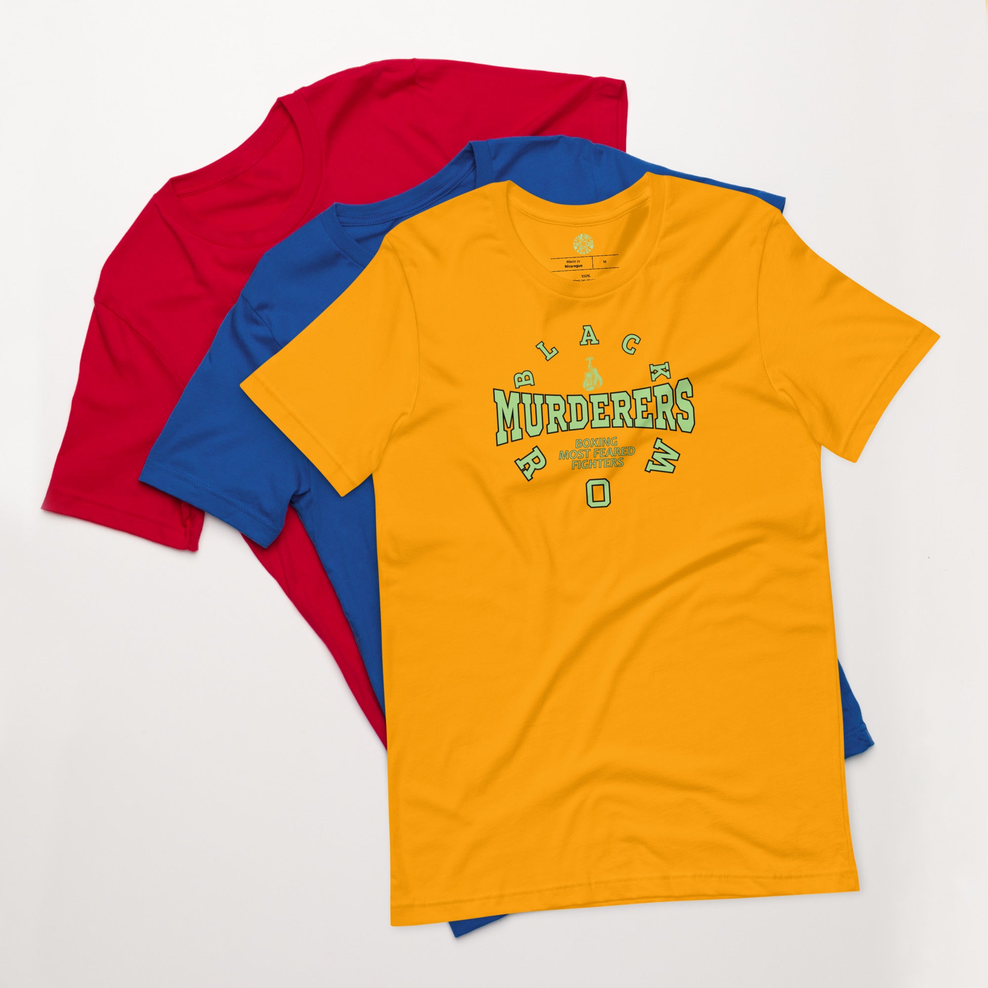 Sweet Science Sports Black Murderers Row  t-shirt