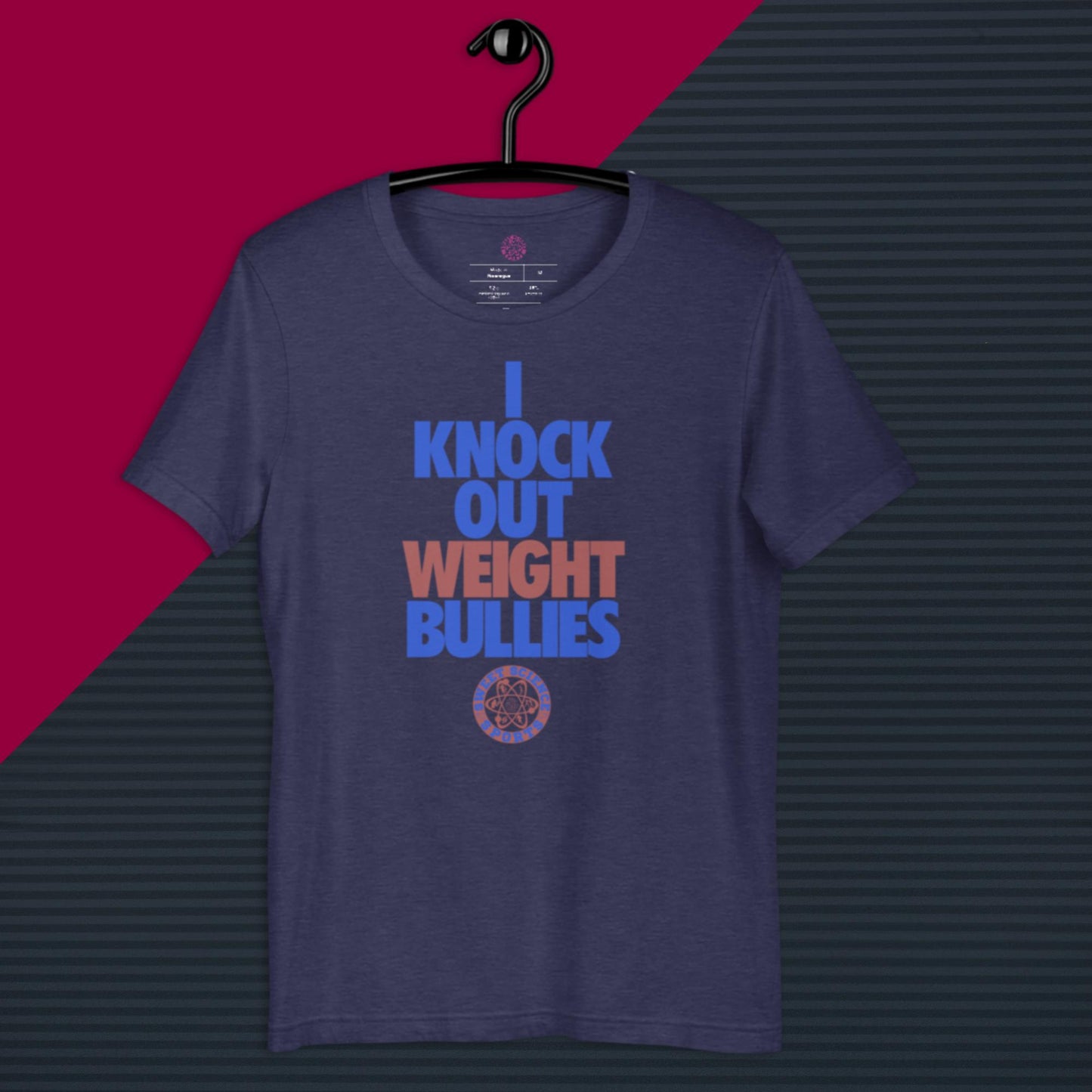 Sweet Science Sports I Knock Out Weight Bullies  t-shirt