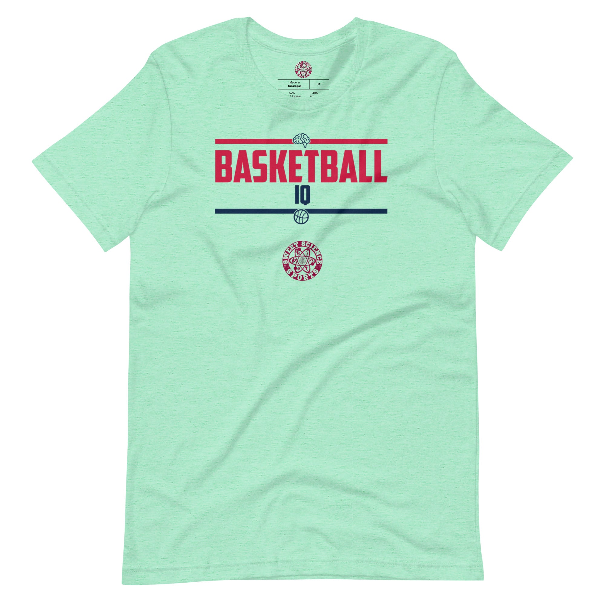 Sweet Science Sports Basketball IQ  t-shirt