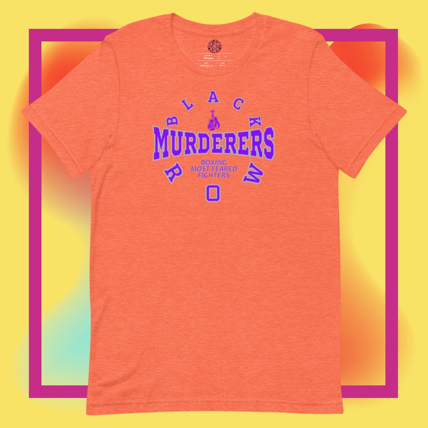 Sweet Science Sports Black Murderers Row Unisex t-shirt
