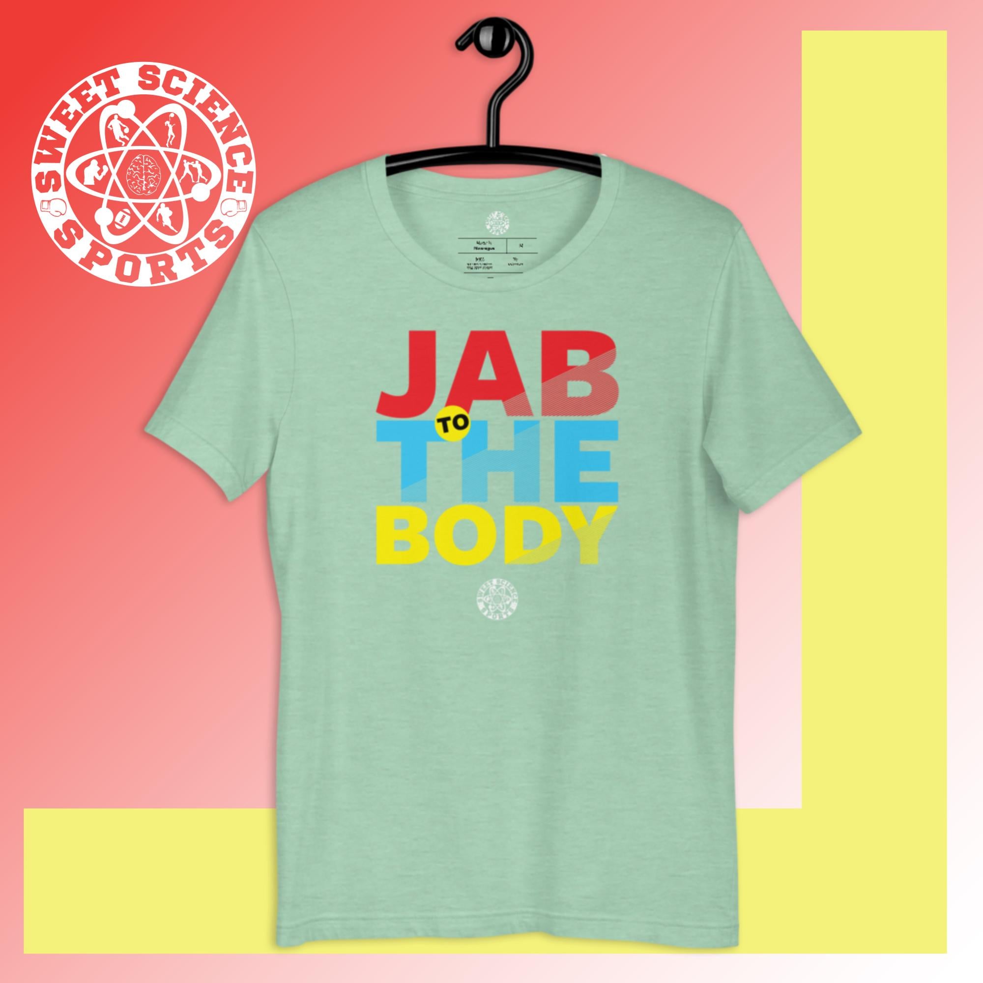 Sweet Science Sports JAB to the Body  t-shirt