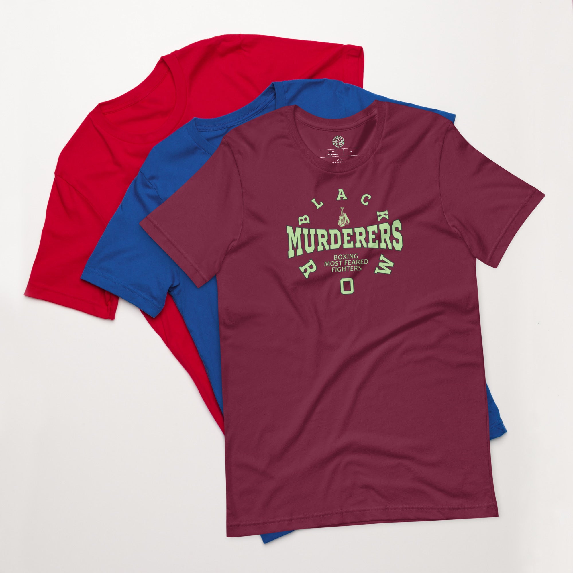 Sweet Science Sports Black Murderers Row  t-shirt