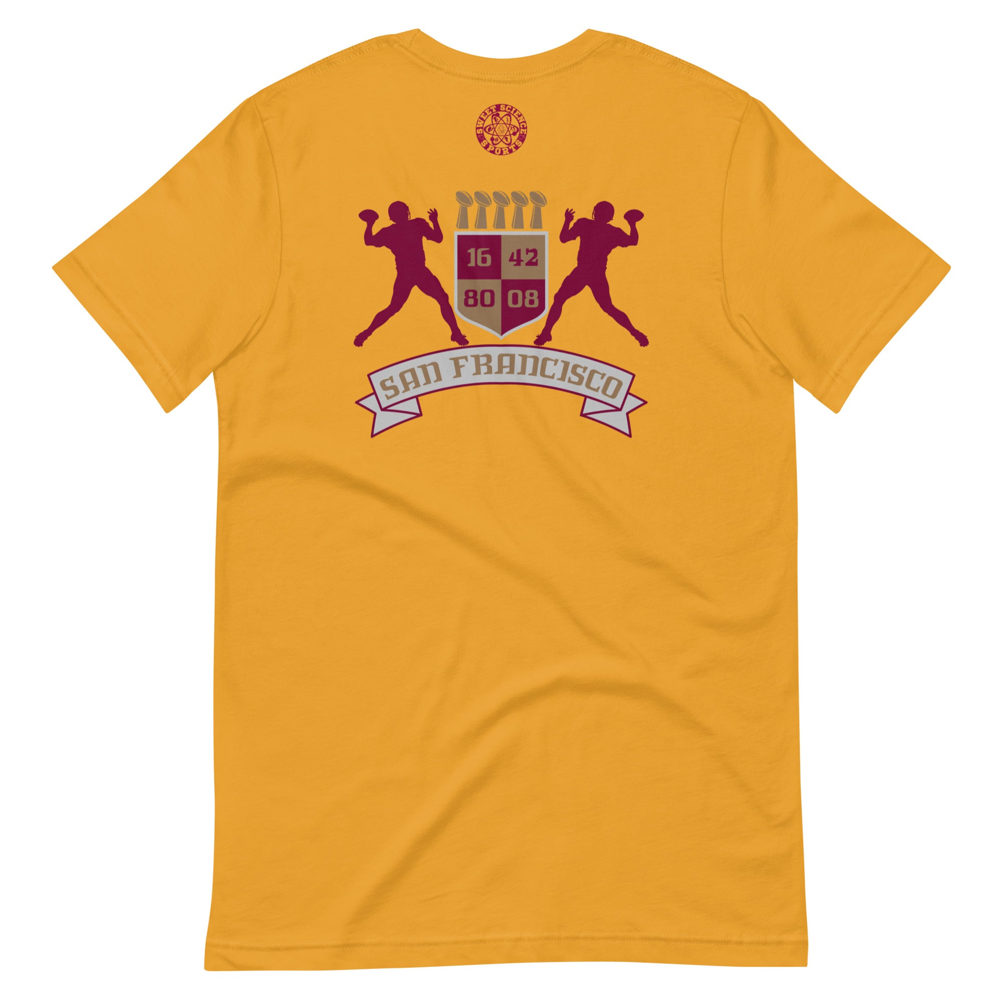 Sweet Science Sports Gold Rush  t-shirt