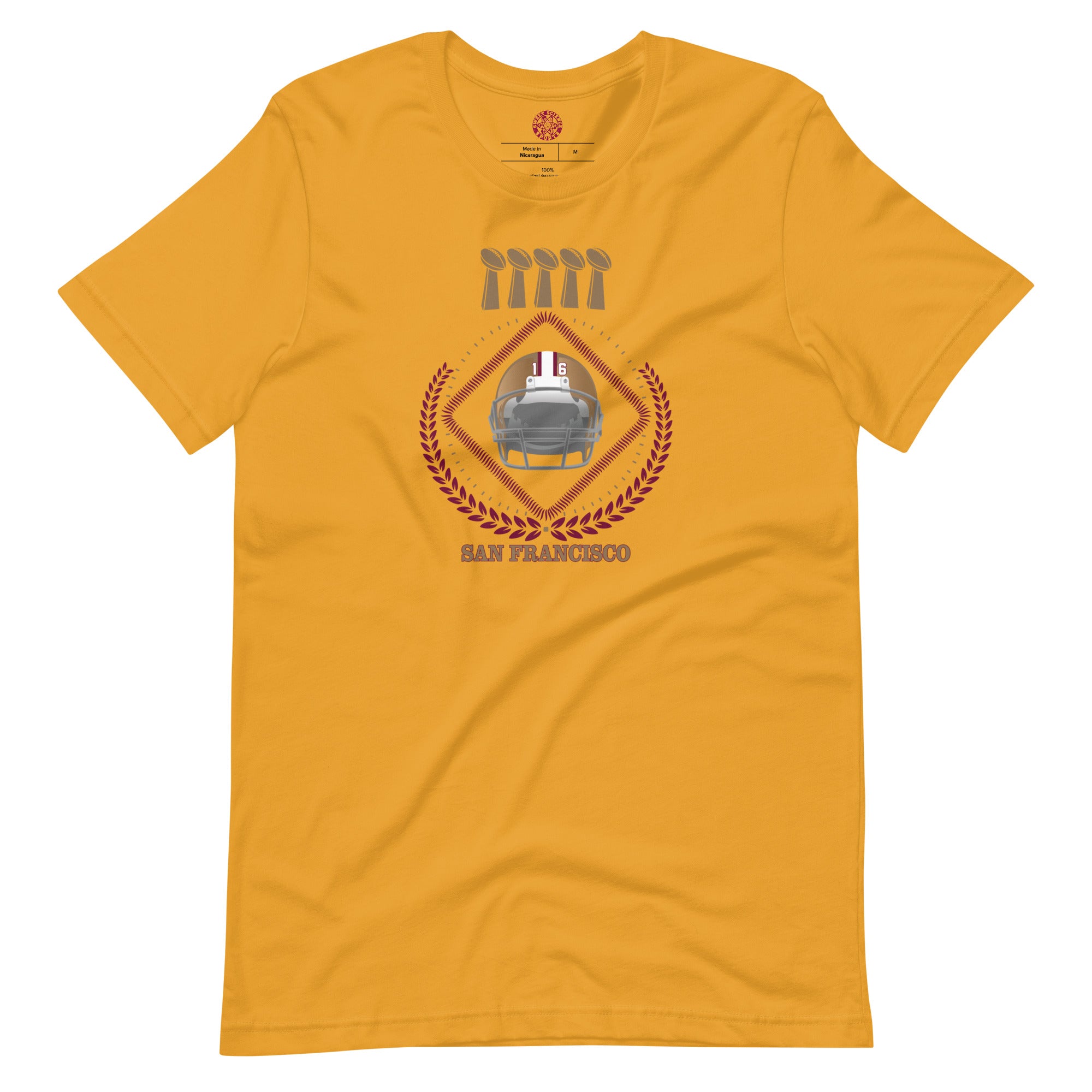 Sweet Science Sports Gold Rush  t-shirt