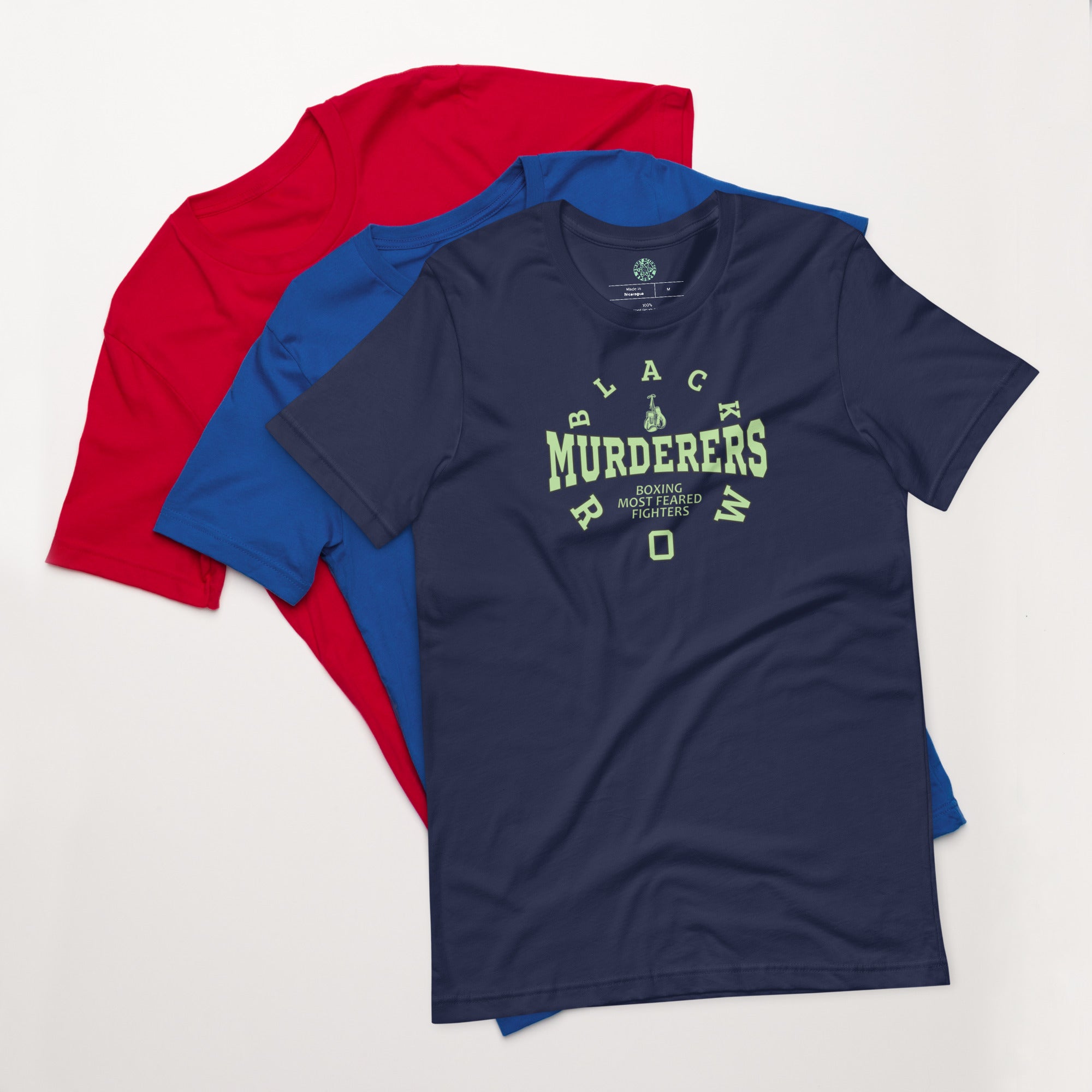 Sweet Science Sports Black Murderers Row  t-shirt
