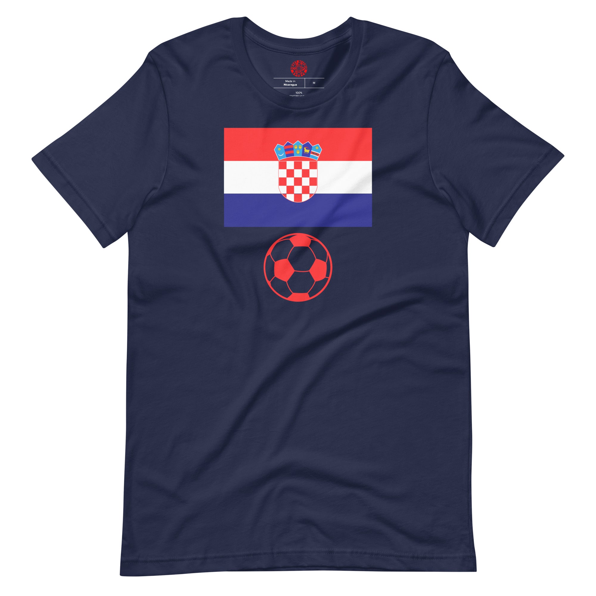 Sweet Science Sports Croatia Futbol  t-shirt