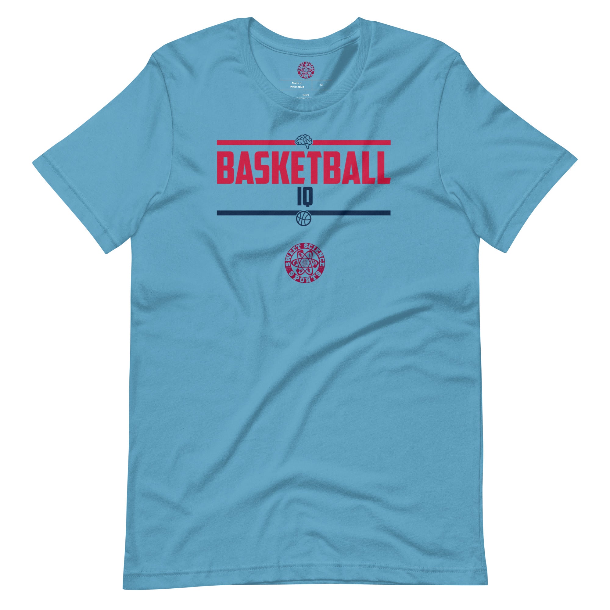 Sweet Science Sports Basketball IQ  t-shirt