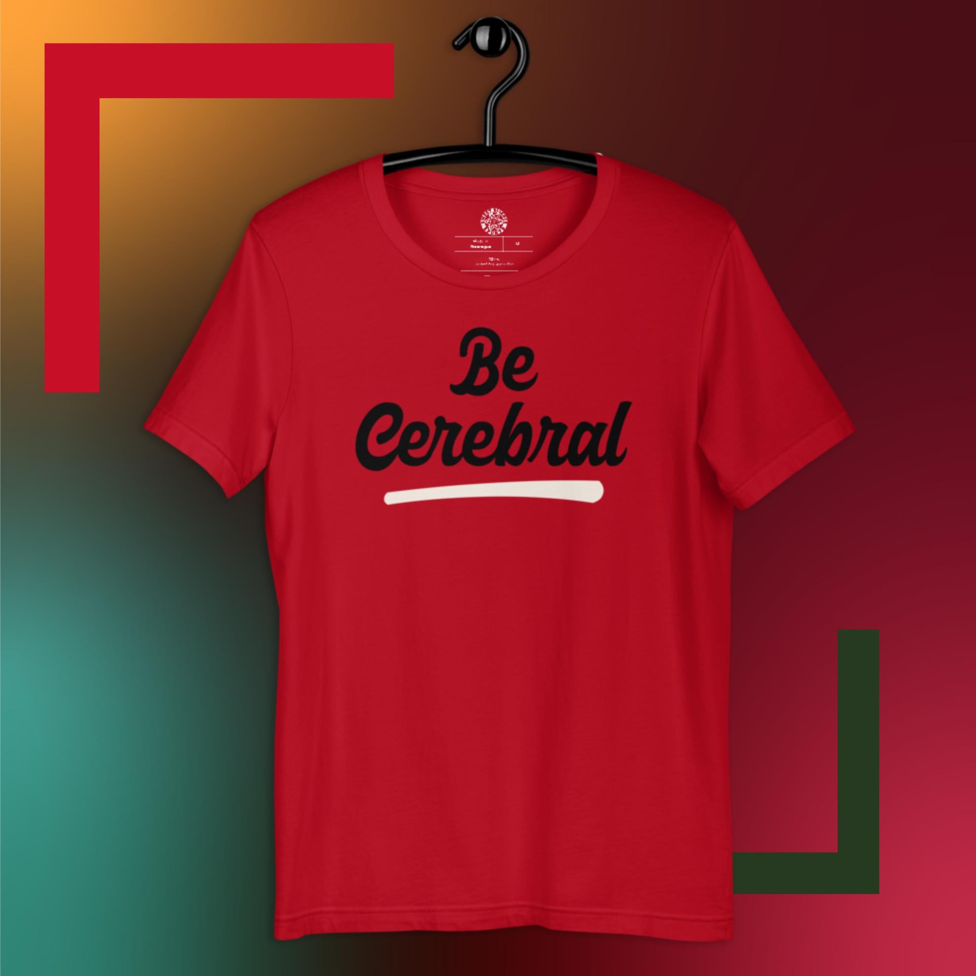 Sweet Science Sports Be Cerebral  t-shirt