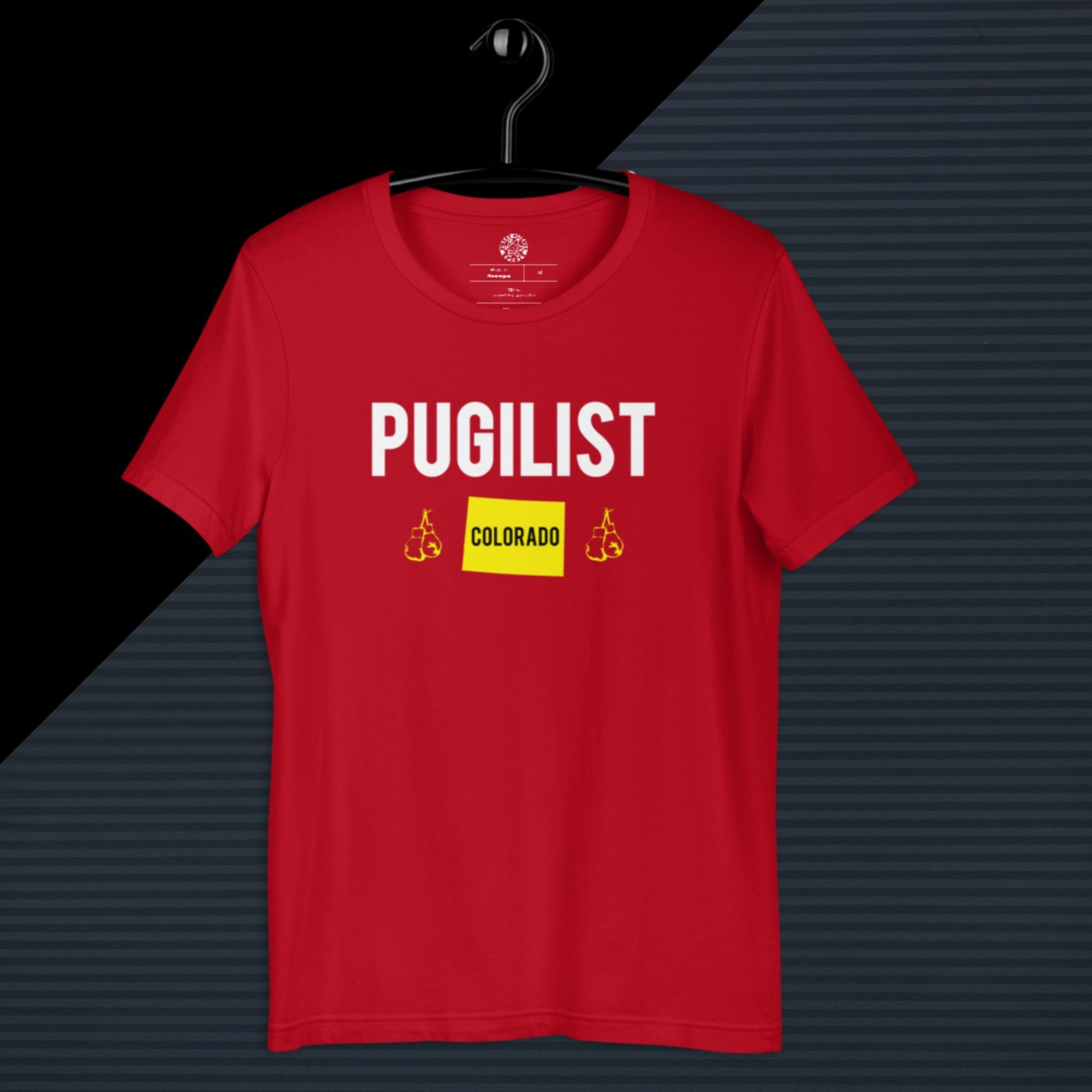 Sweet Science Sports Colorado  Pugilist  t-shirt