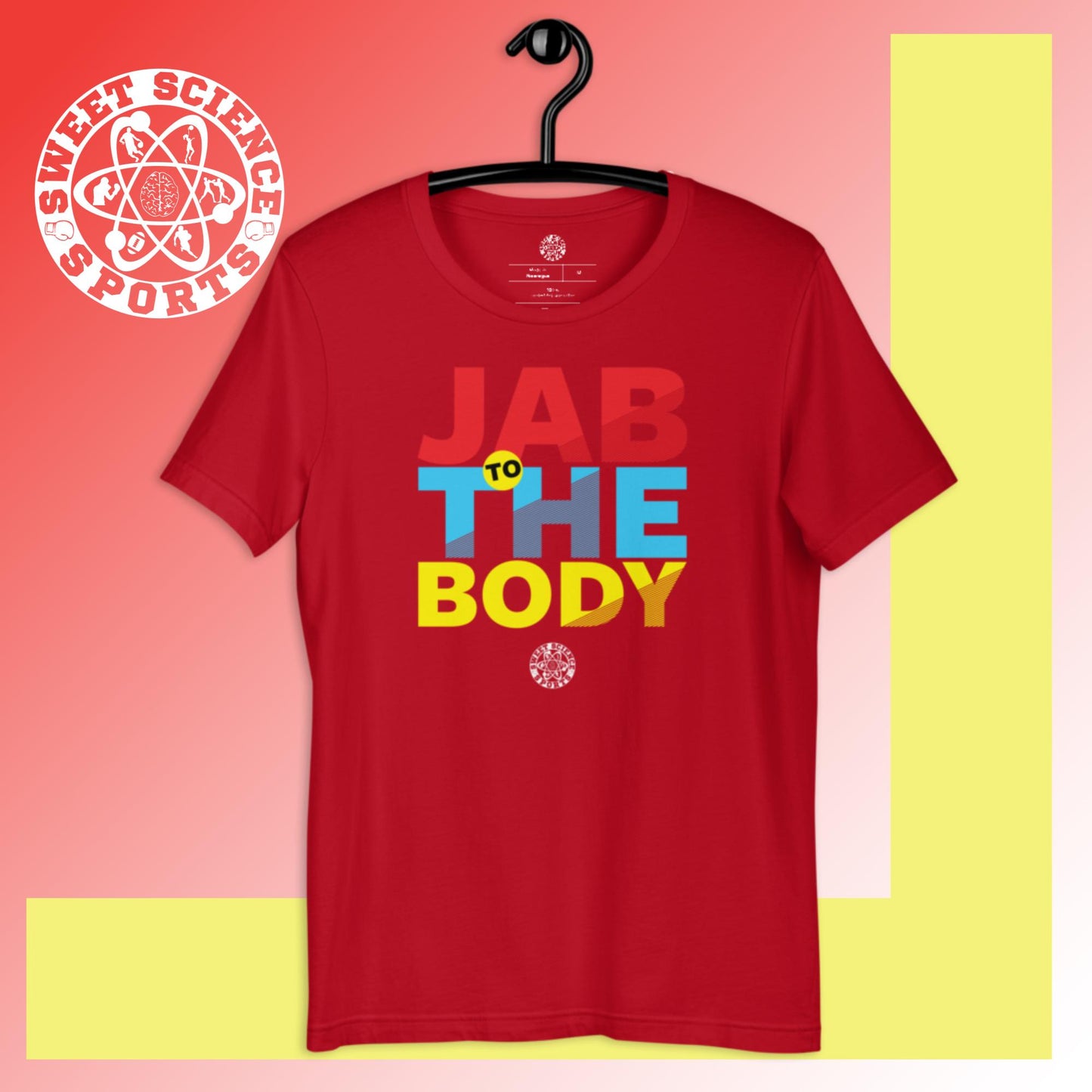 Sweet Science Sports JAB to the Body  t-shirt