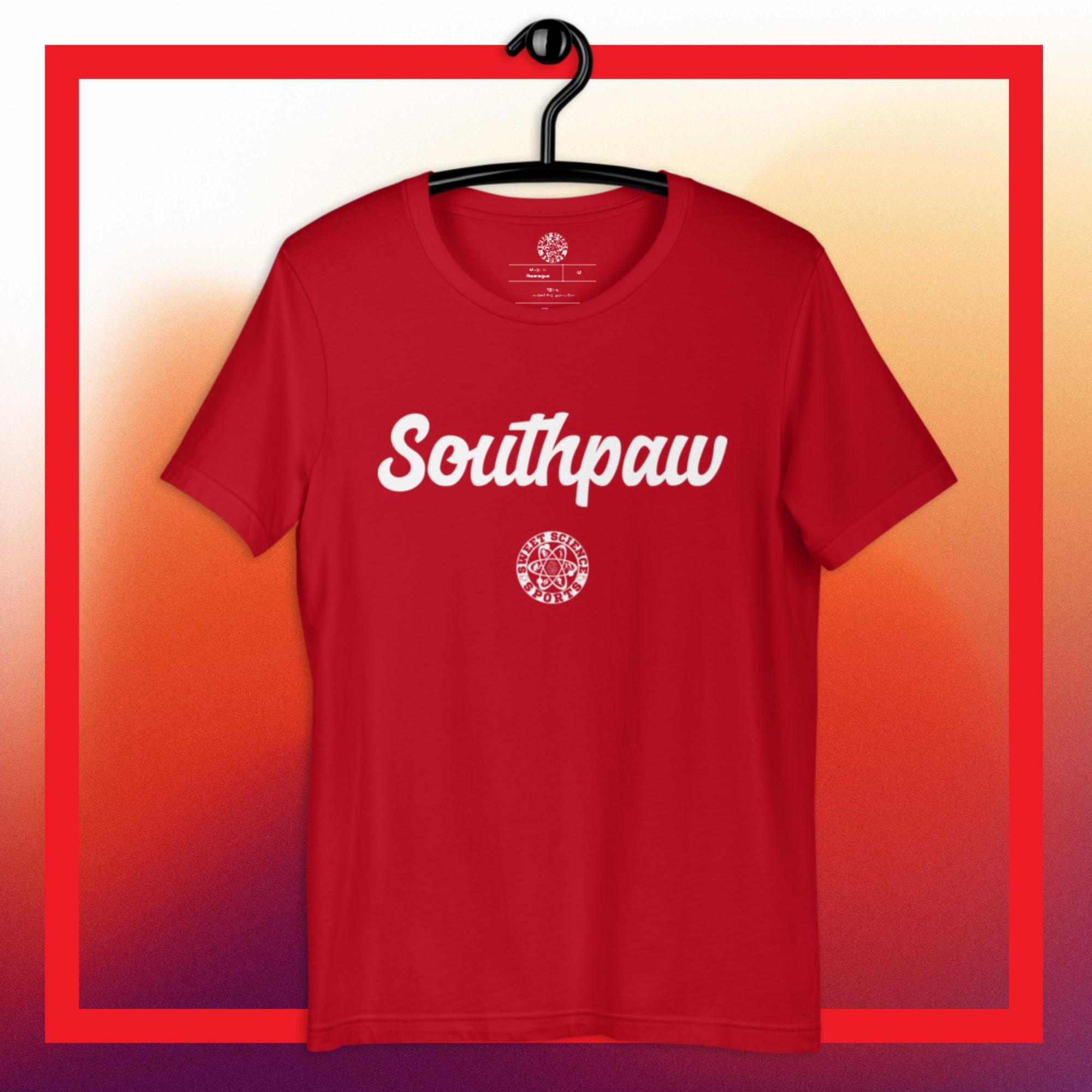 Sweet Science Sports Southpaw   t-shirt