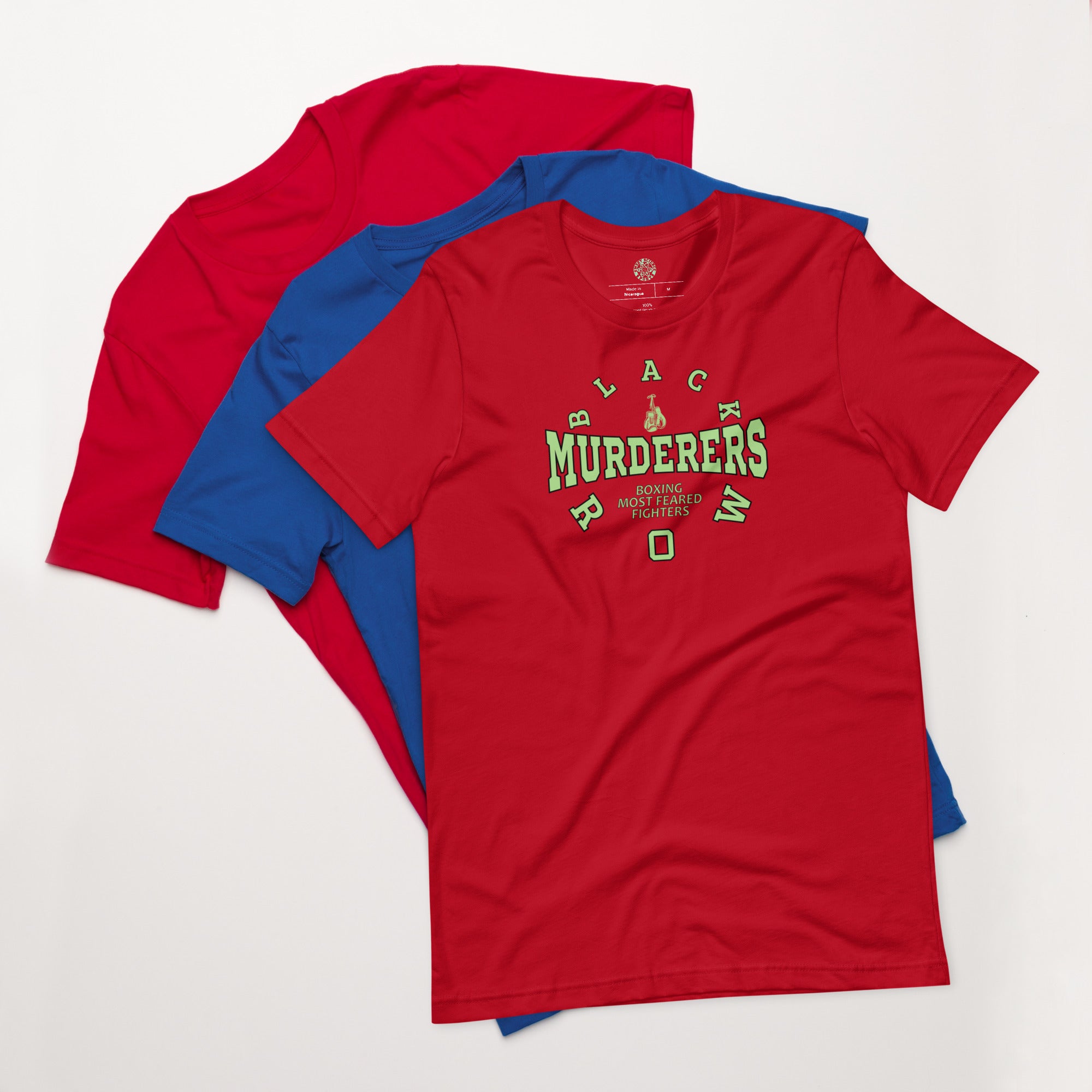 Sweet Science Sports Black Murderers Row  t-shirt