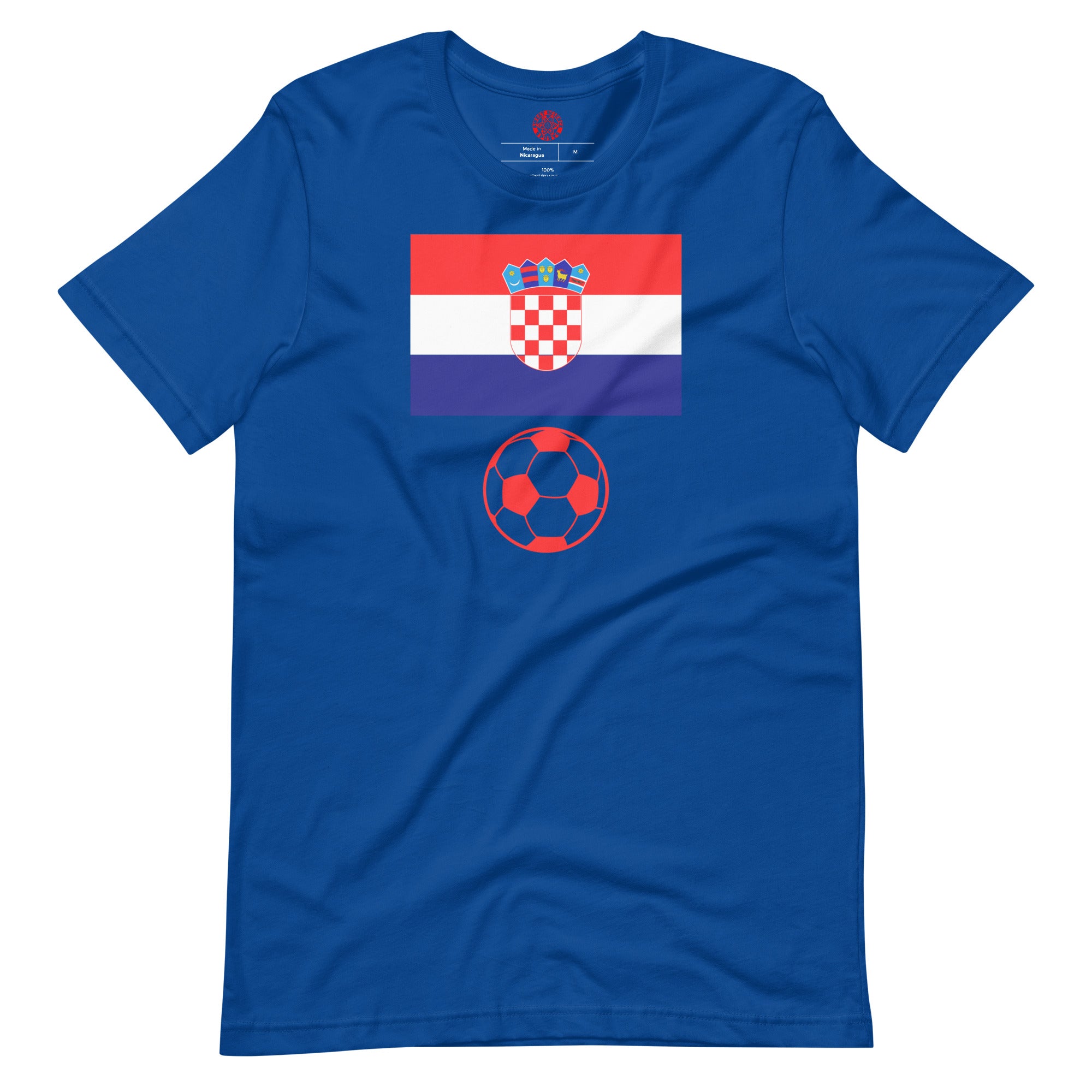 Sweet Science Sports Croatia Futbol  t-shirt