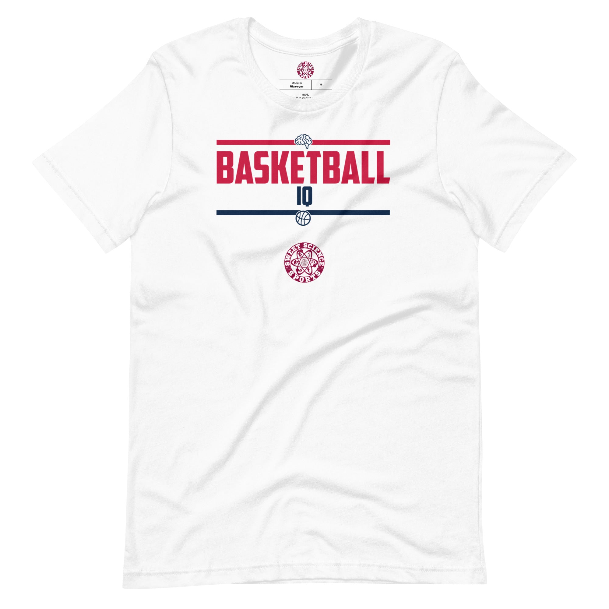 Sweet Science Sports Basketball IQ  t-shirt