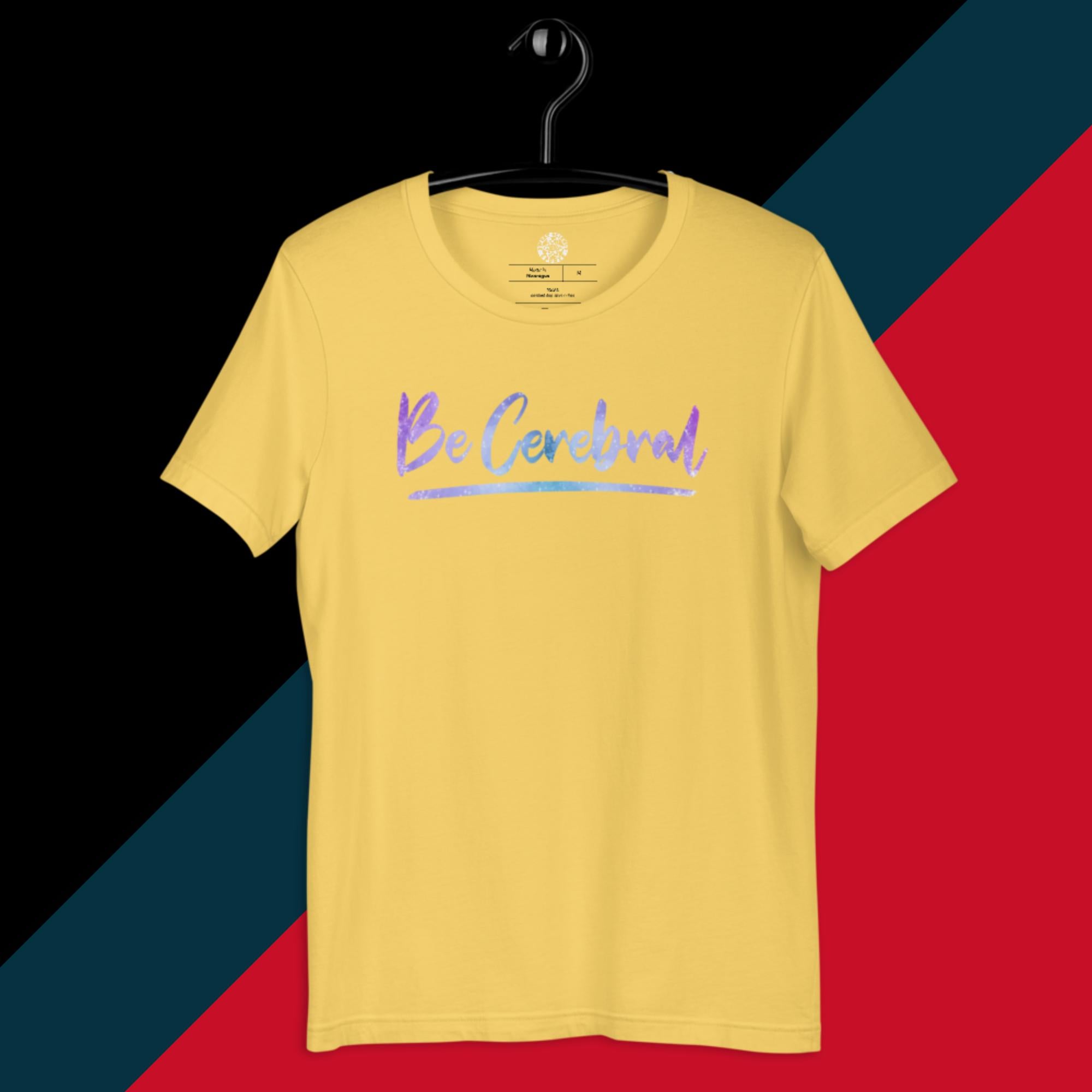 Sweet Science Sports Be Cerebral  t-shirt