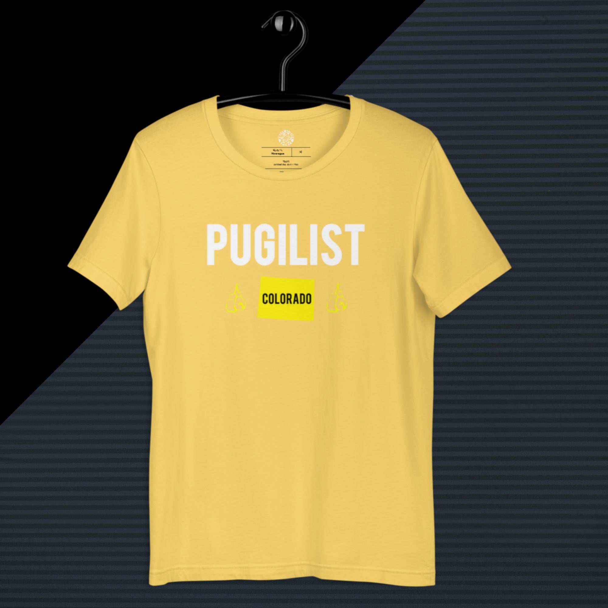 Sweet Science Sports Colorado  Pugilist  t-shirt