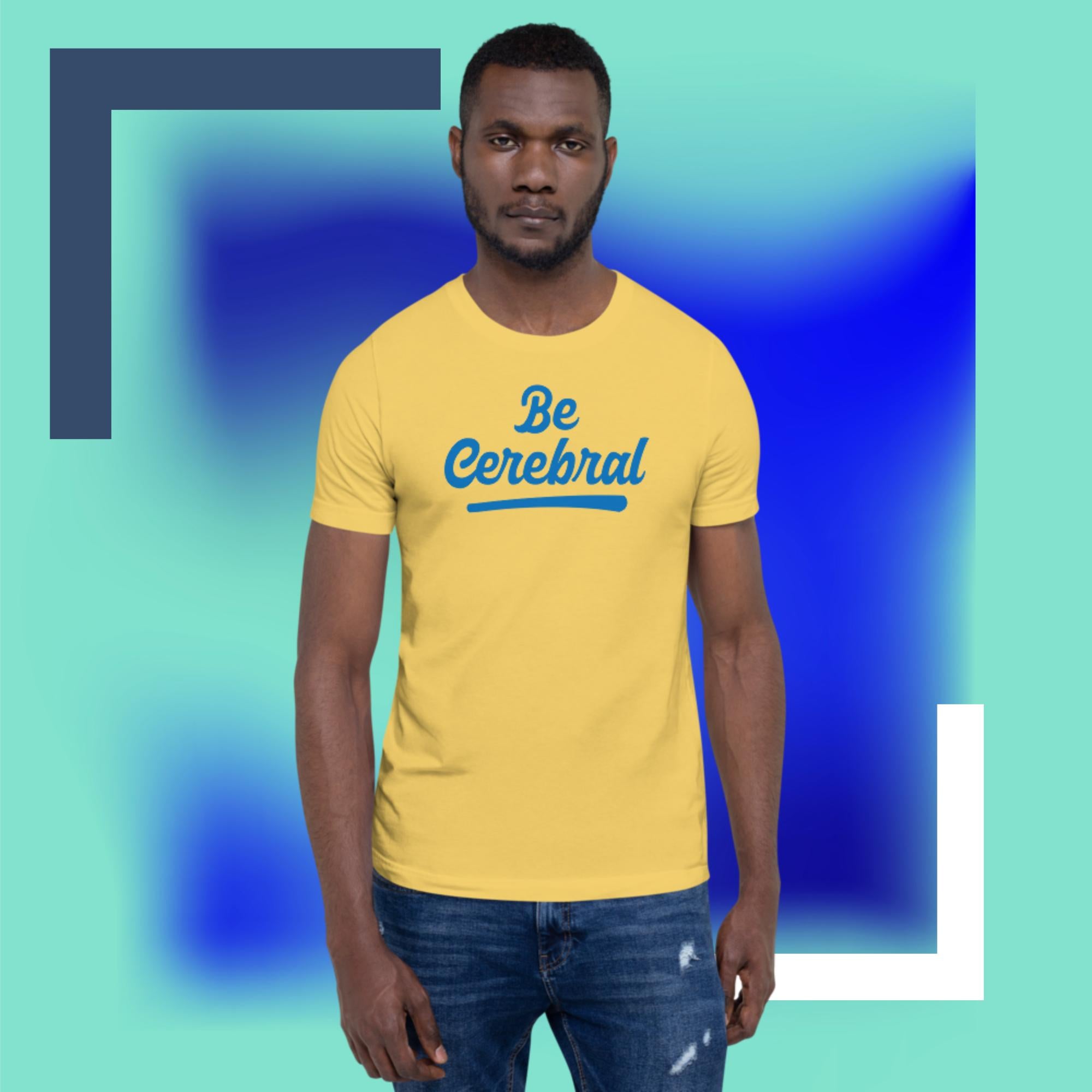 Sweet Science Sports Be Cerebral  t-shirt