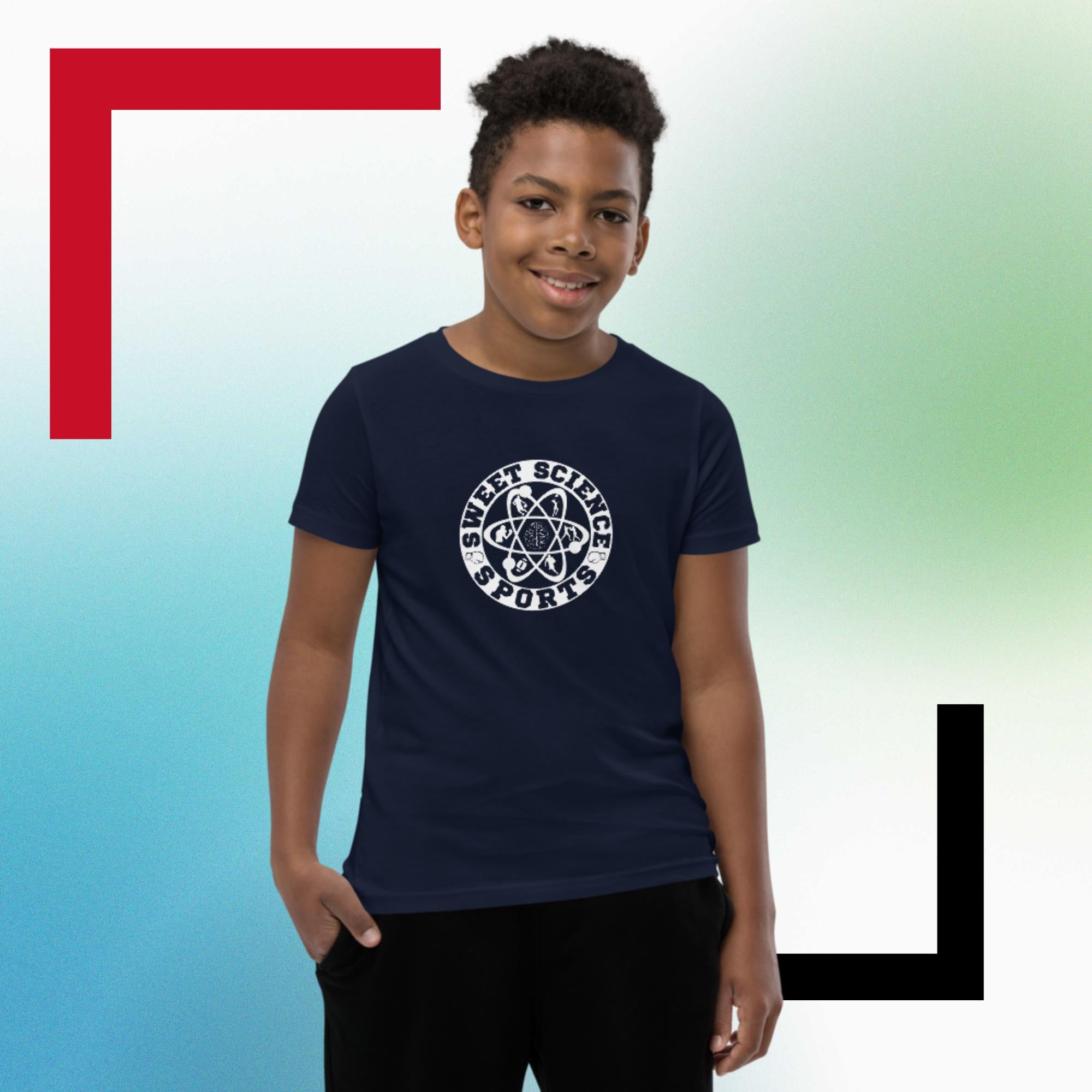 Sweet Science Sports Logo Youth Short Sleeve T-Shirt